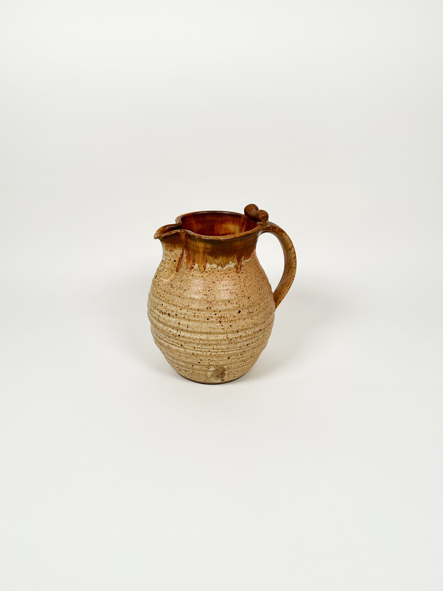 Handmade Ceramic Speckle Pitcher
