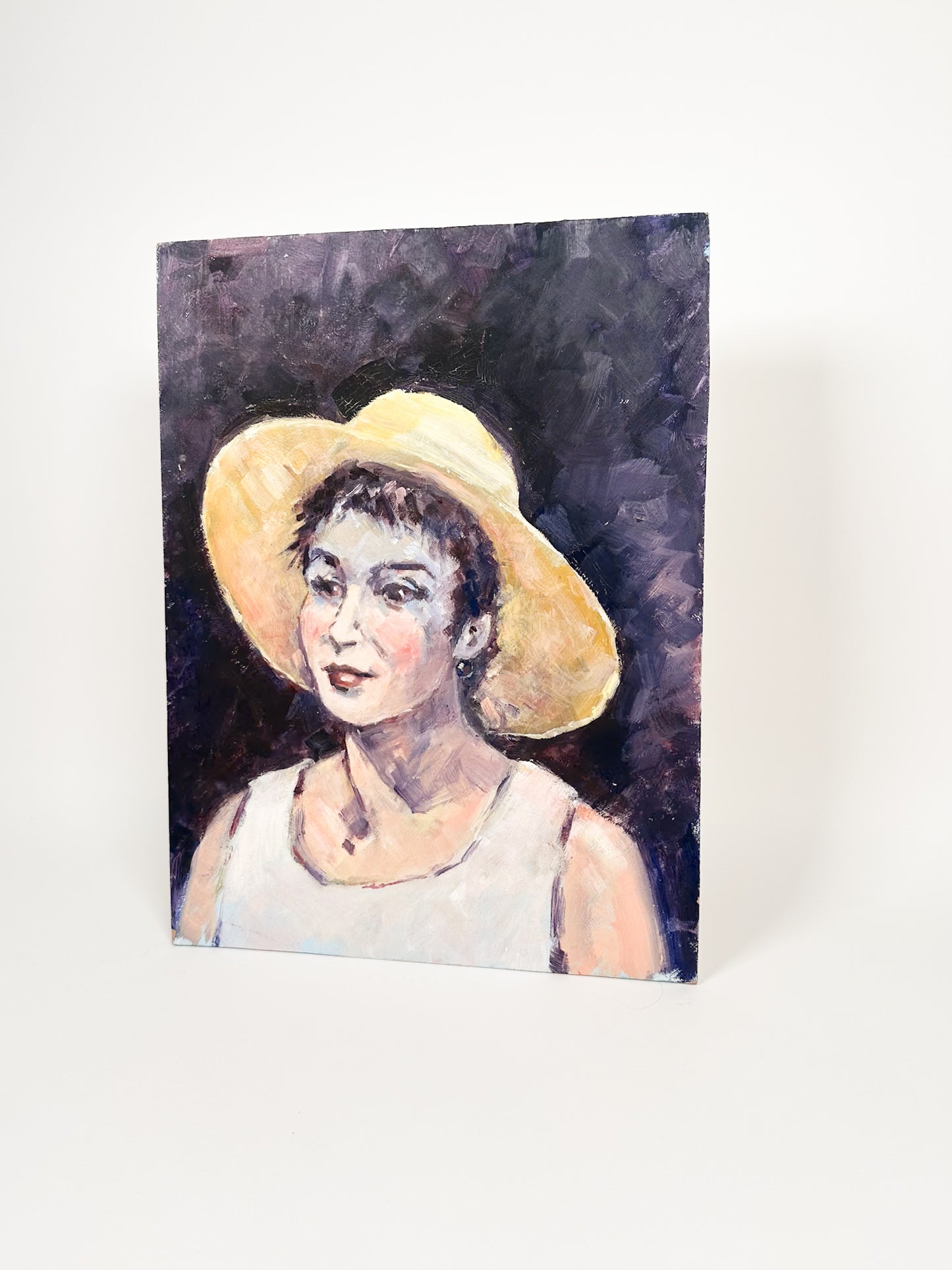 Original Woman Oil Painting