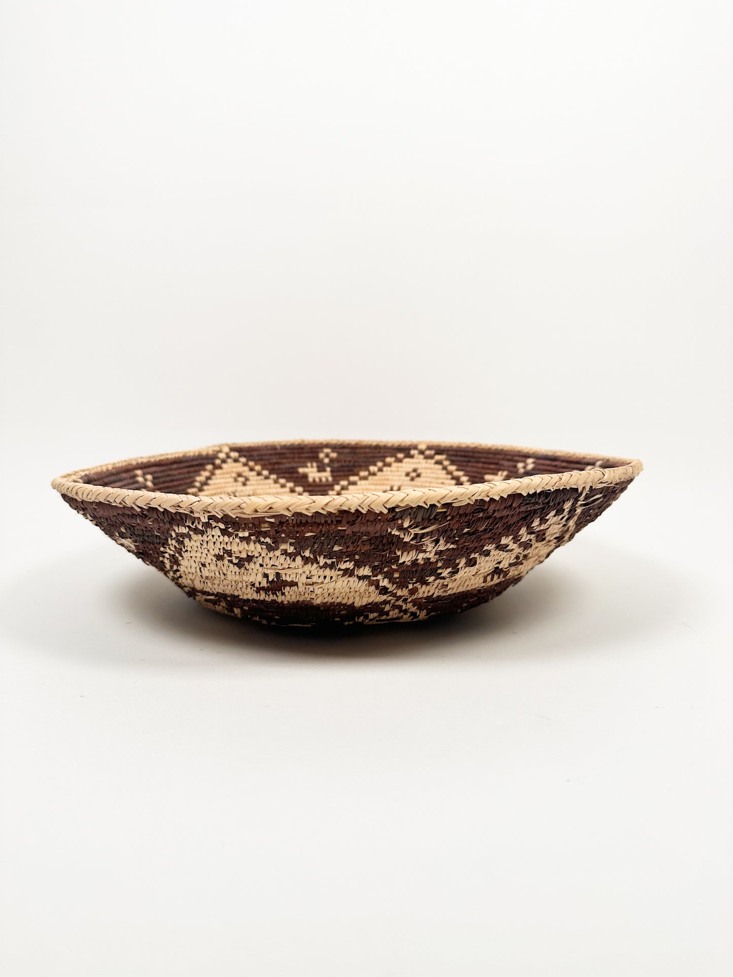 Hand Woven Brown Basket