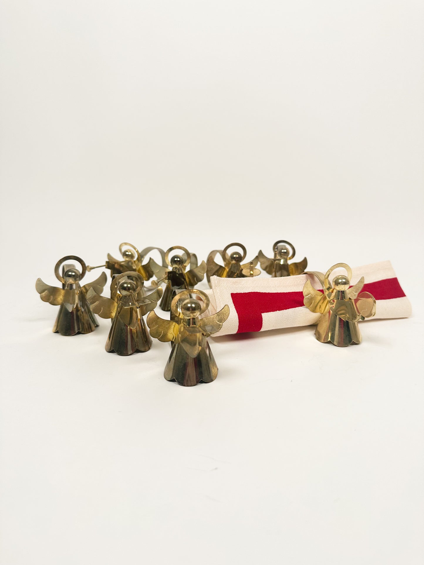 Gold Angel Napkin Rings