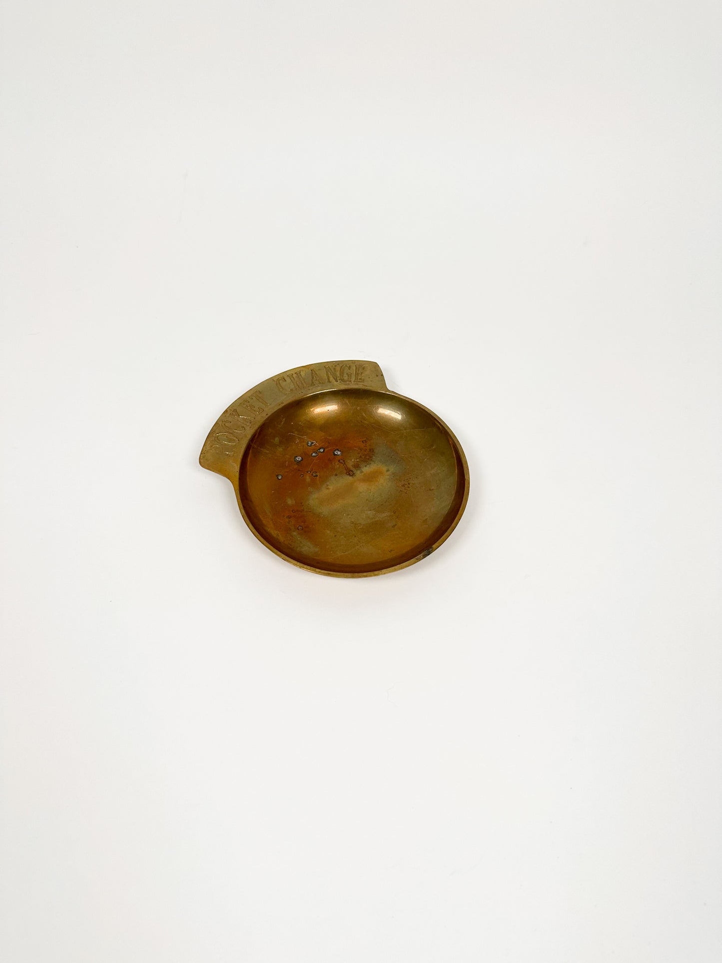 Brass Pocket Change Dish