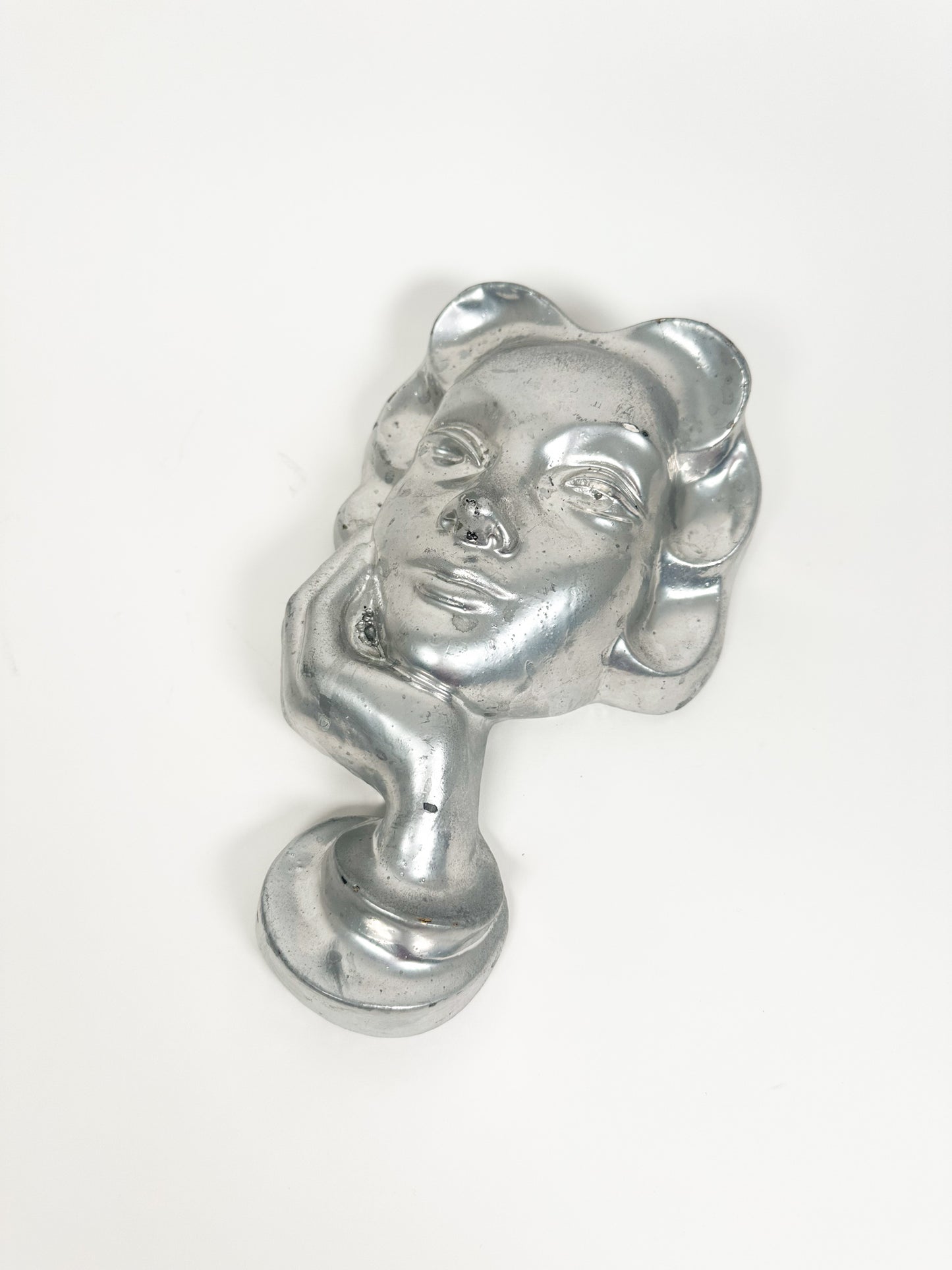 Vintage Handmade Female Face
