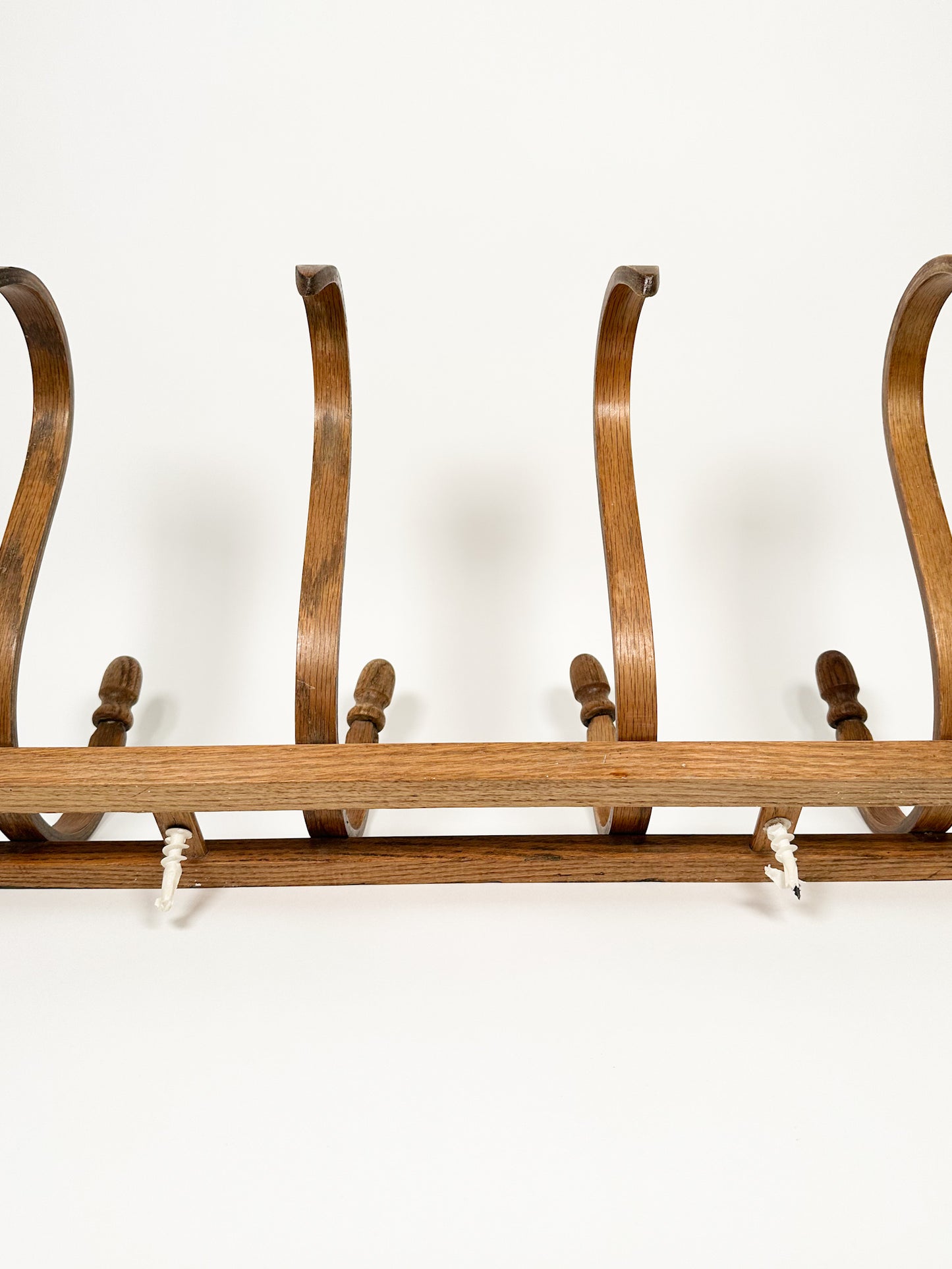 Vintage Bentwood Wall Hook Rack