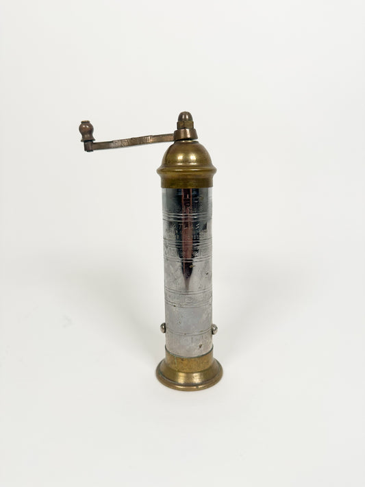 Vintage Petite Two Toned Pepper Mill
