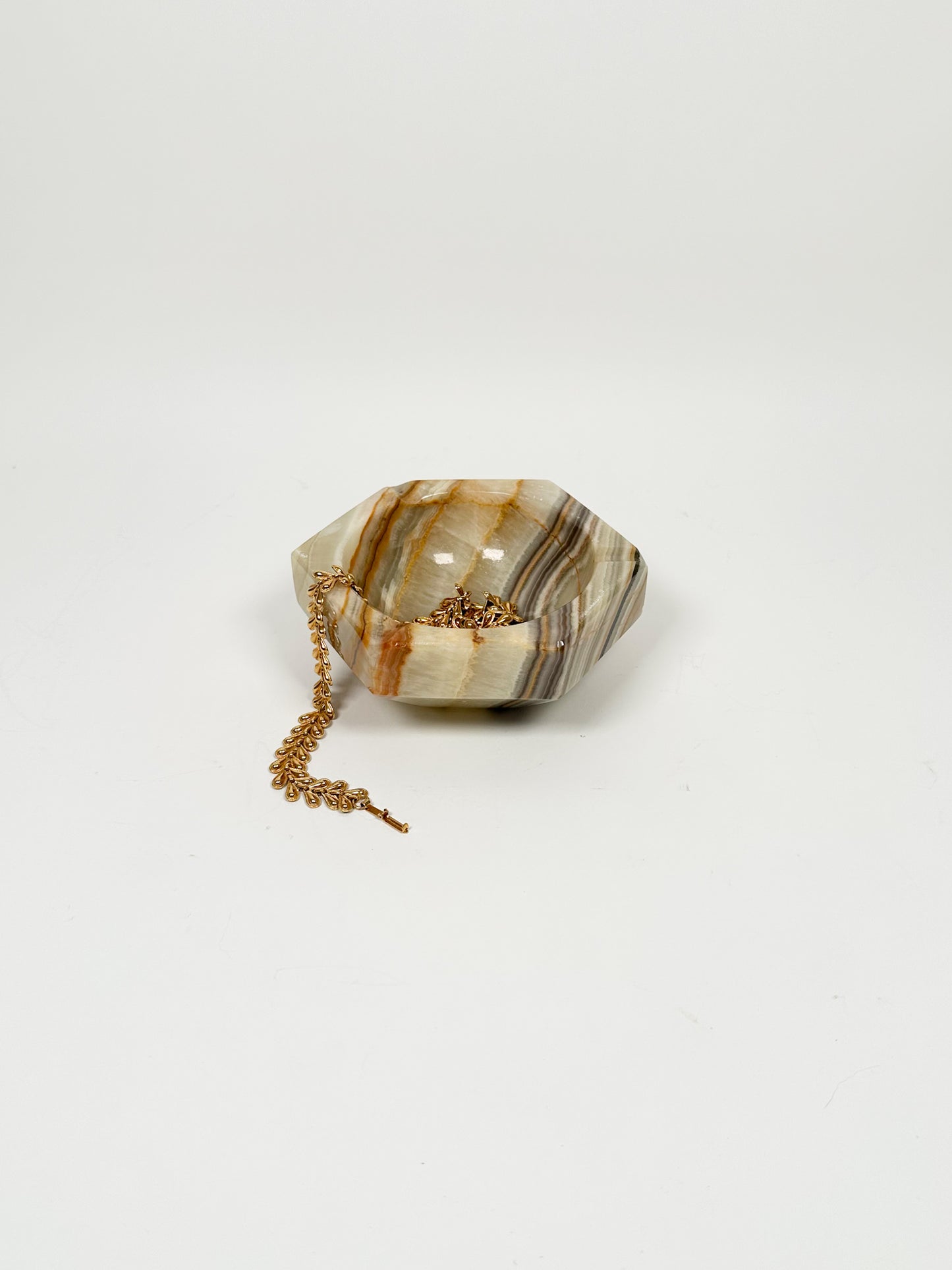 Striped Stone Tray