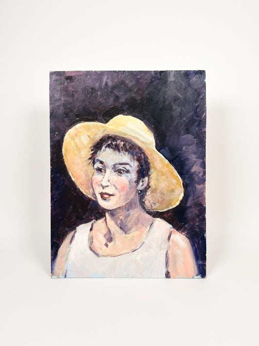 Original Woman Oil Painting