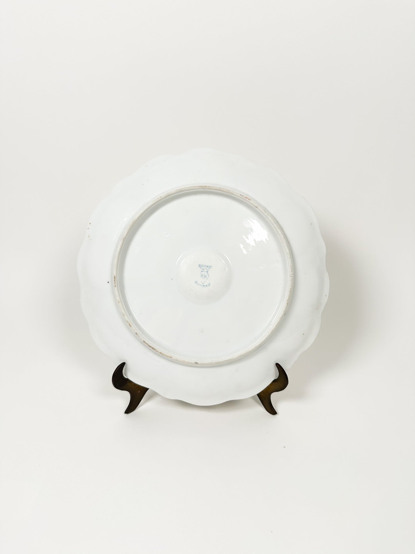 Vintage German Oyster Plate