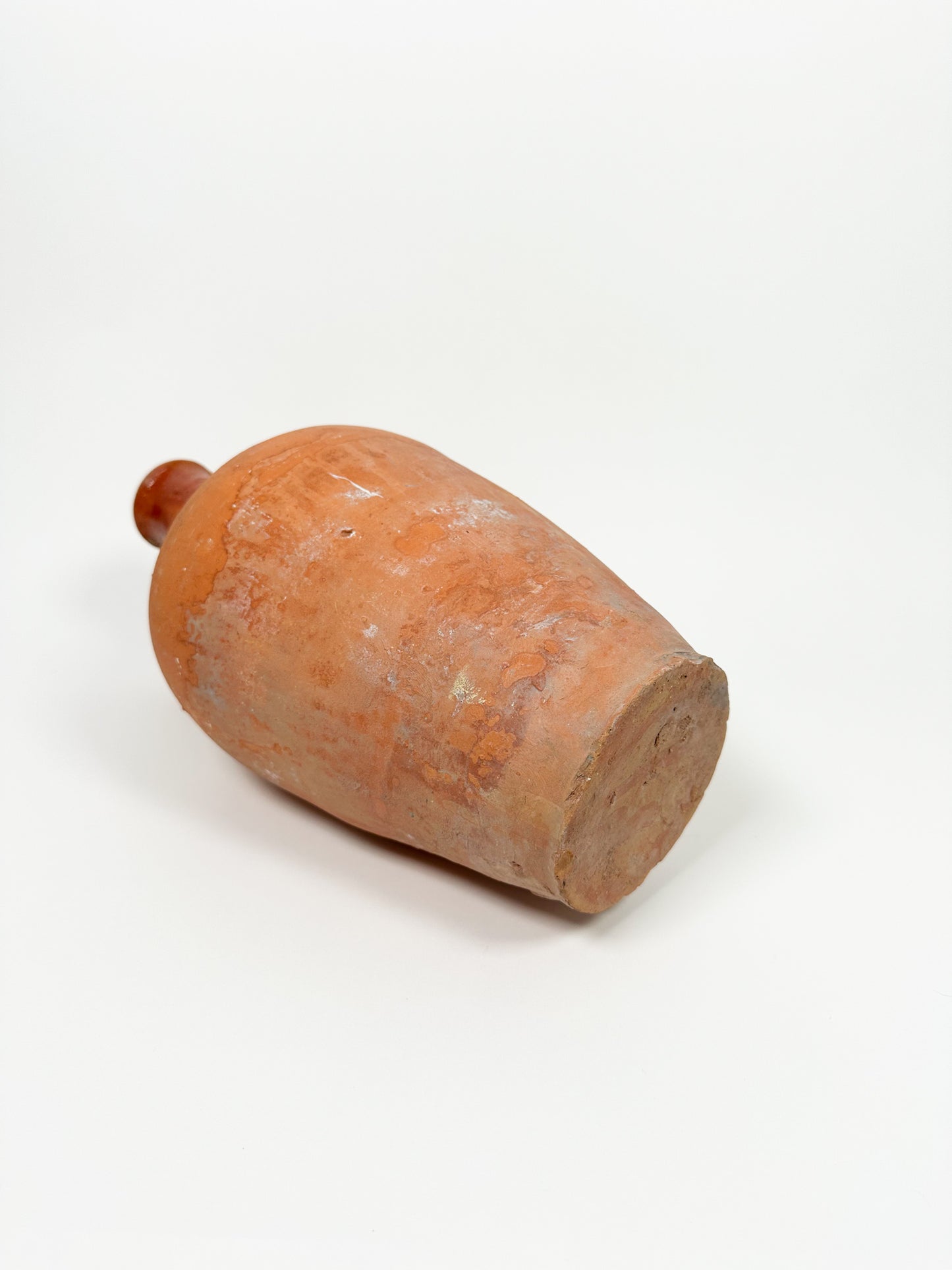 Antique Clay Handled Vessel