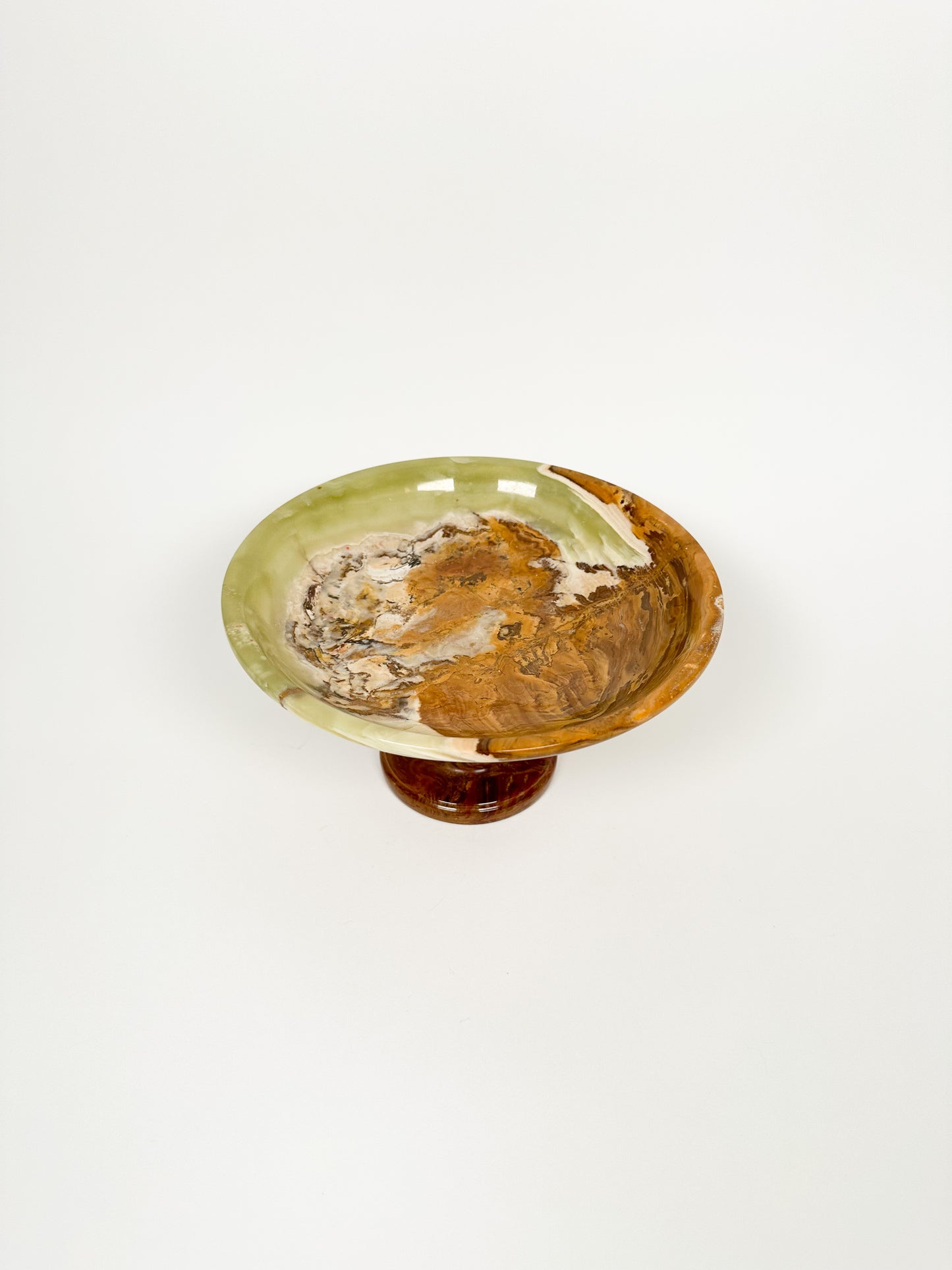 Onyx Pedestal & Fruit Set