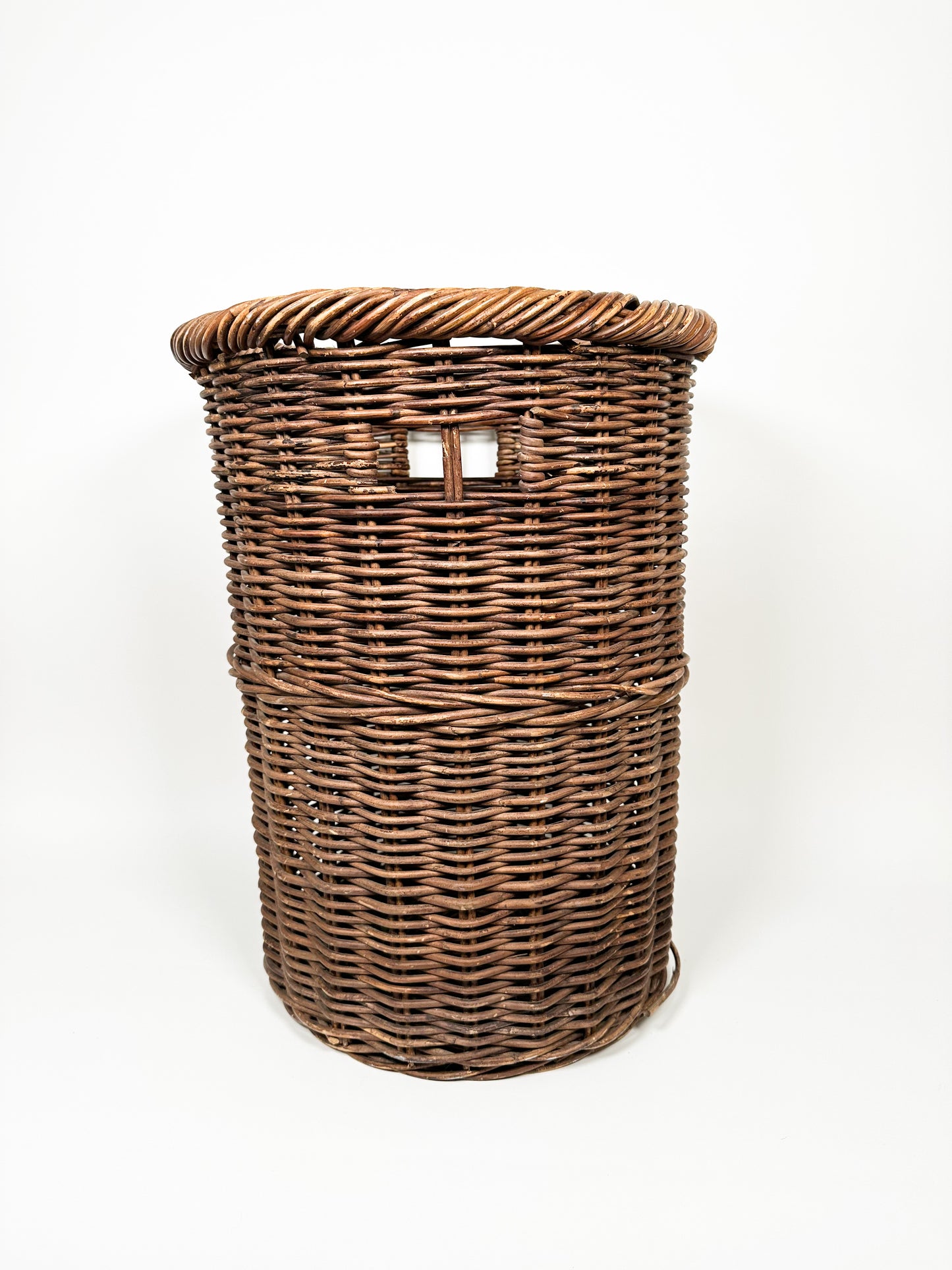 Tall Wicker Basket