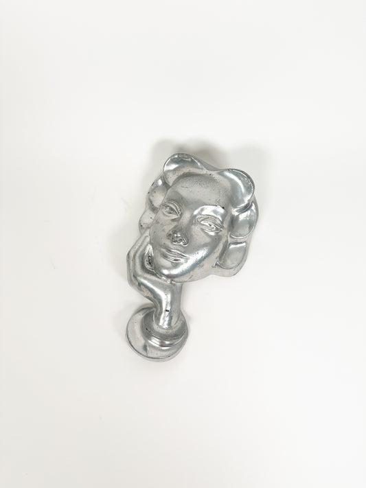 Vintage Handmade Female Face