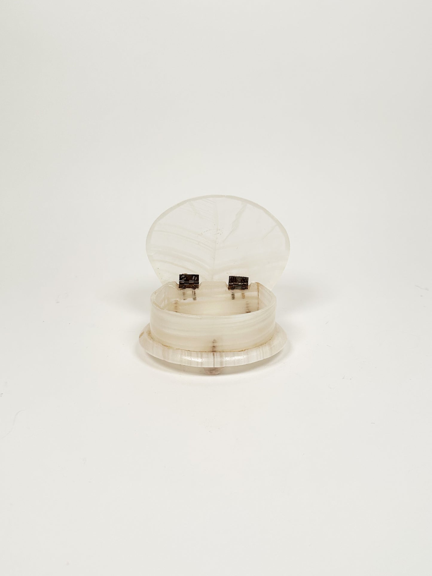 Petite Alabaster Shell Box