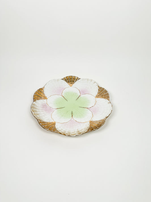 Antique Scallop Oyster Plate