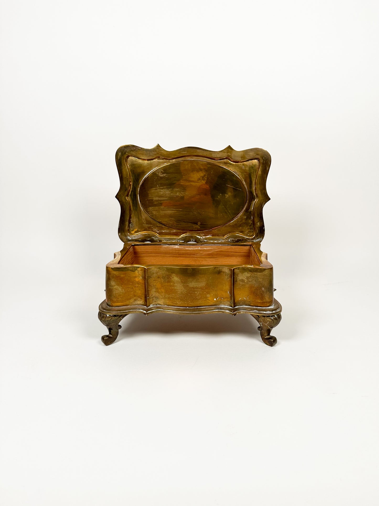 Brass Jewelry Box