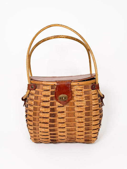 Vintage Wicker Bag