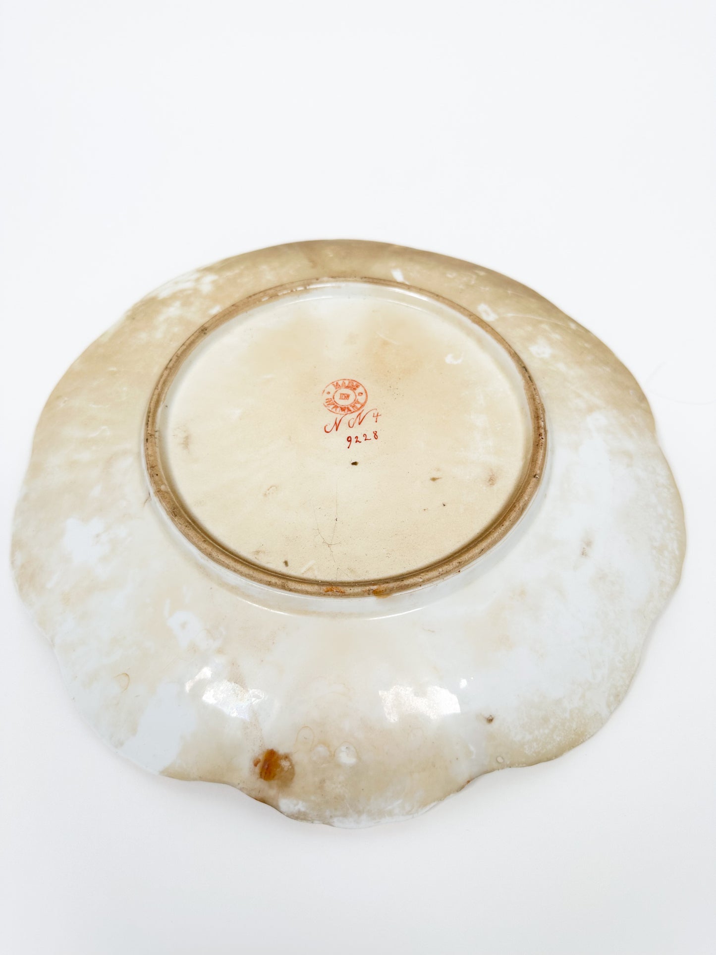 Antique Scallop Oyster Plate