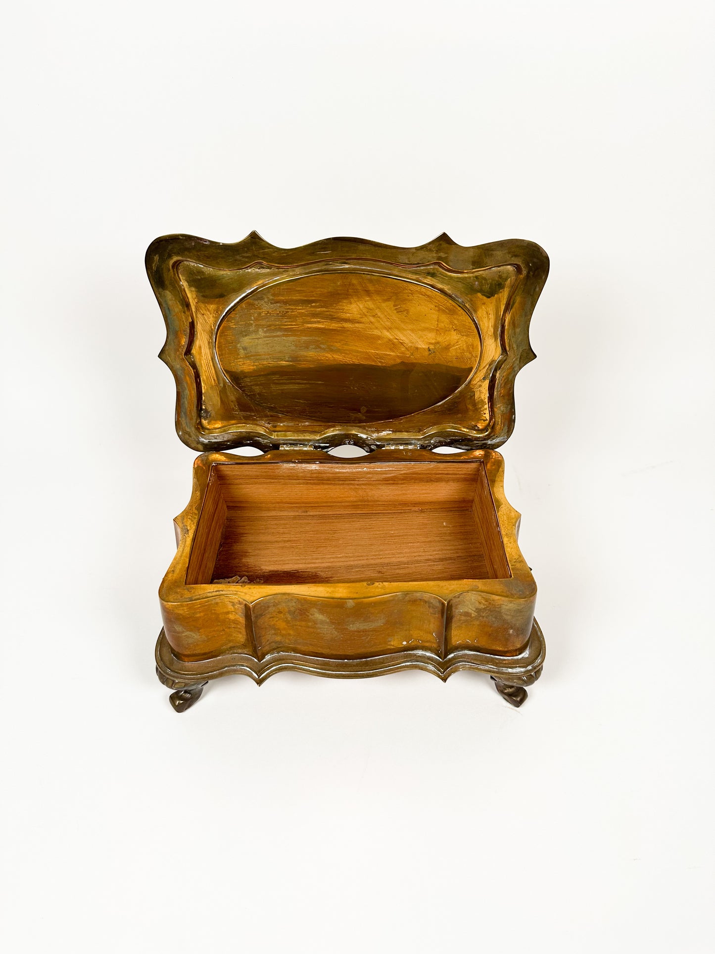 Brass Jewelry Box