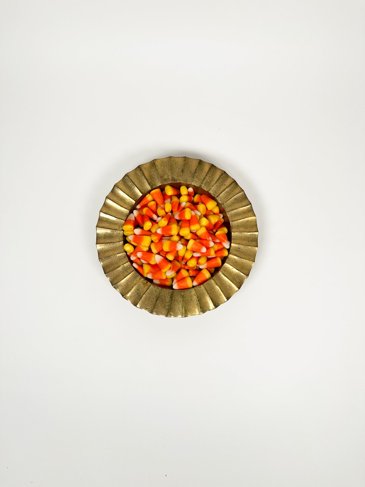 Sunburst Brass Tray