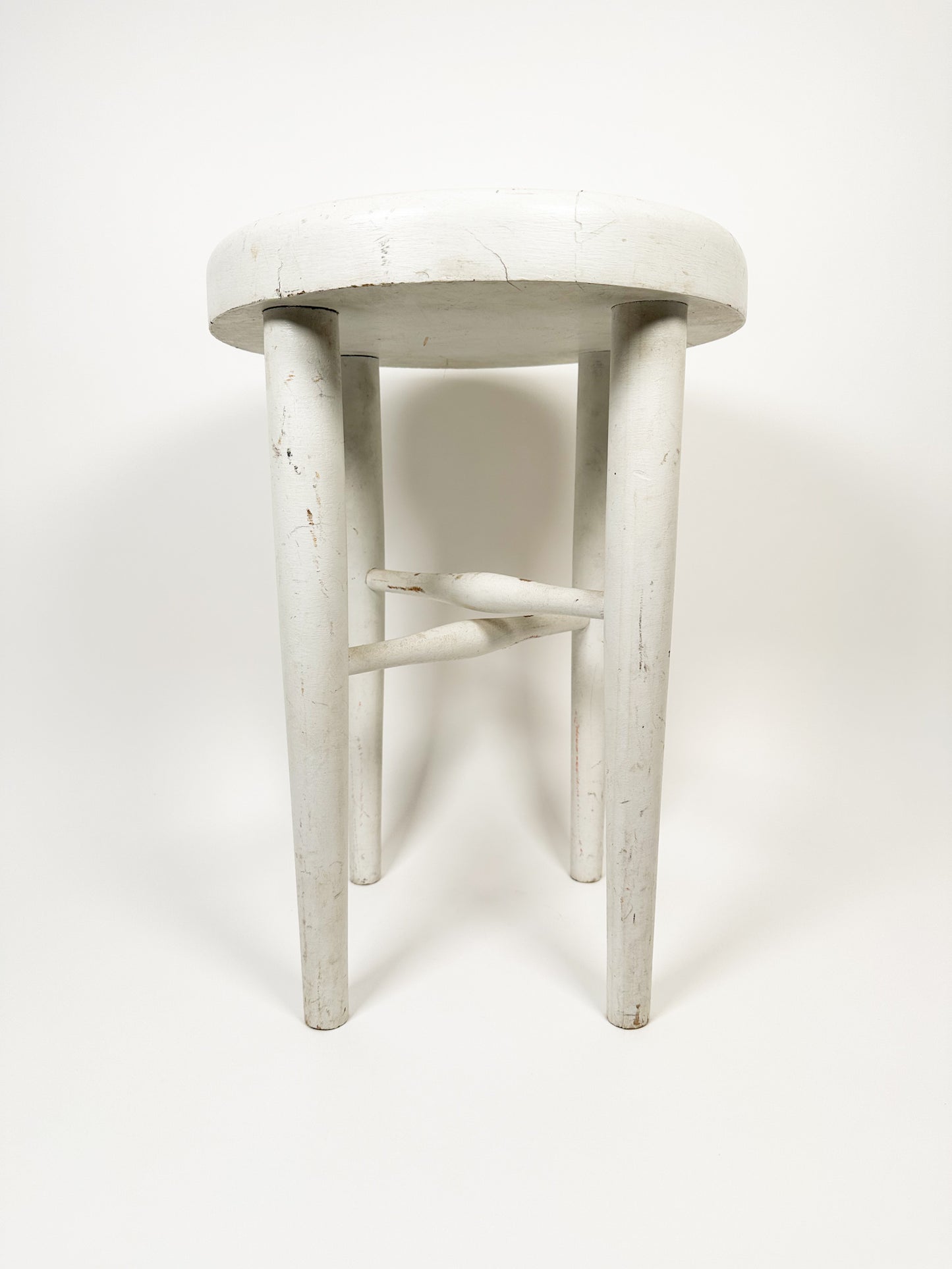 Vintage Handmade Wood Stool