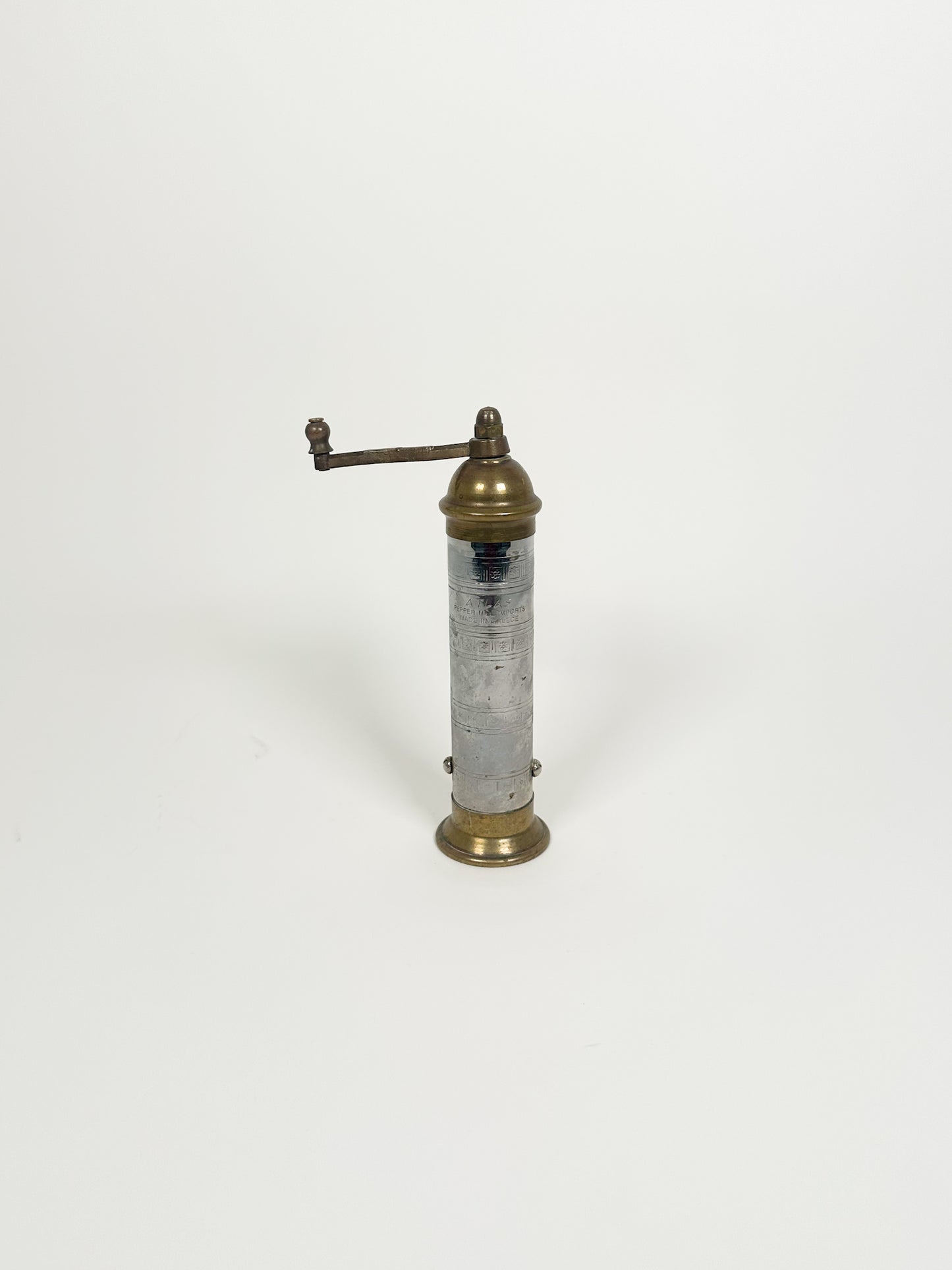 Vintage Petite Two Toned Pepper Mill