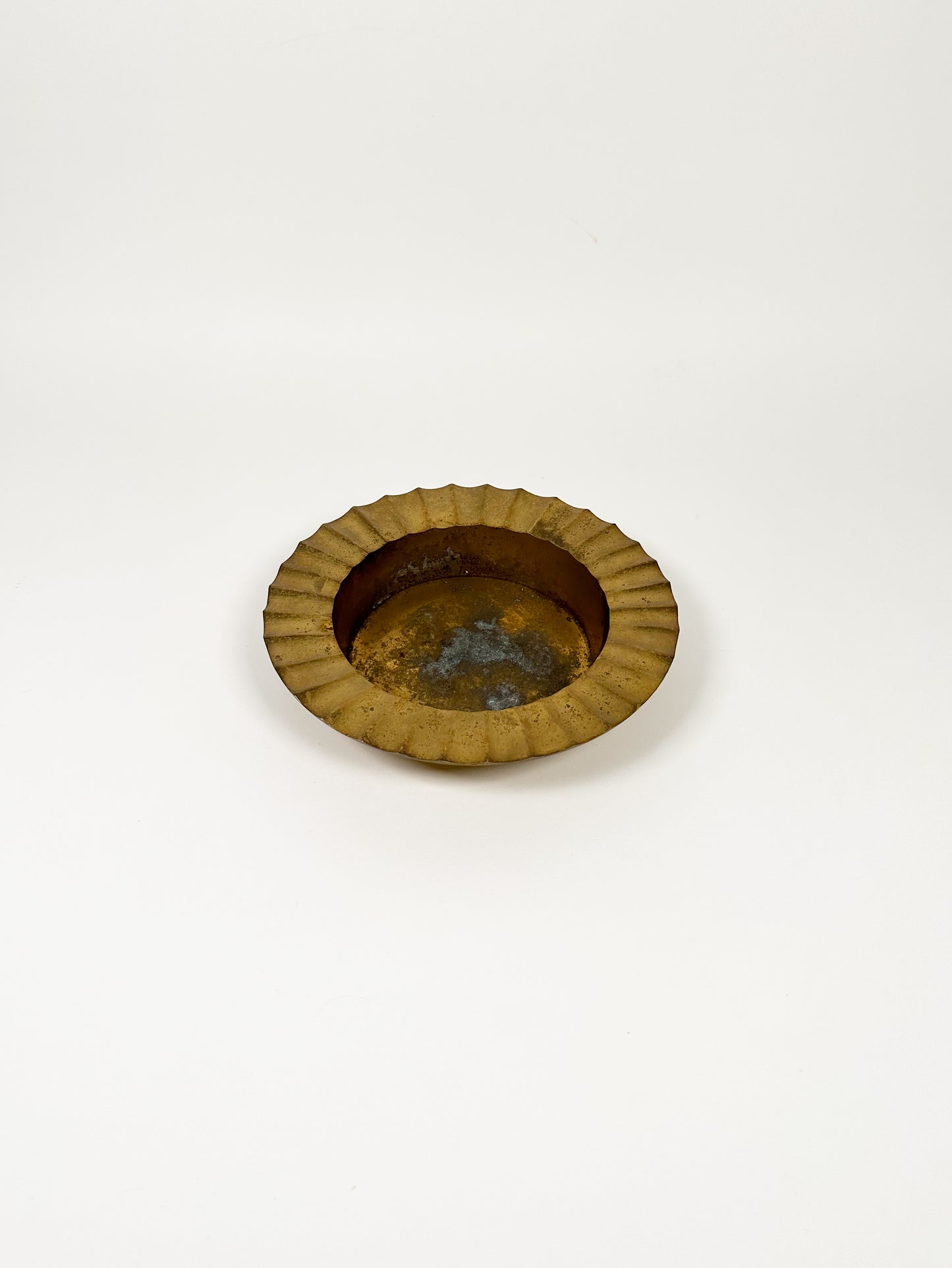 Sunburst Brass Tray