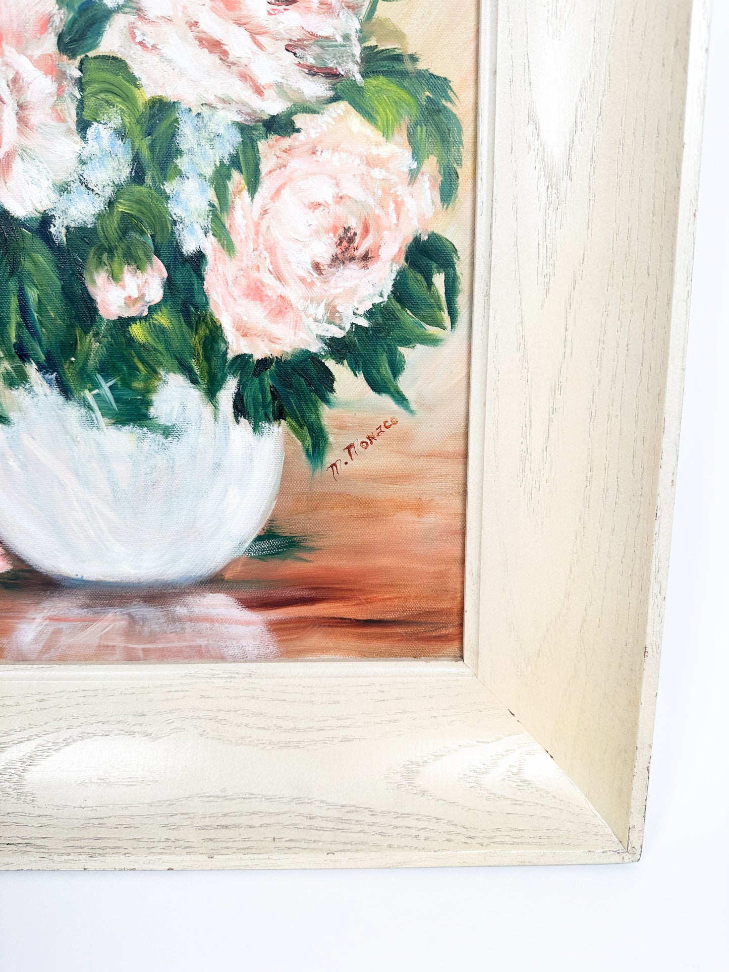 Large Oil Floral Painting