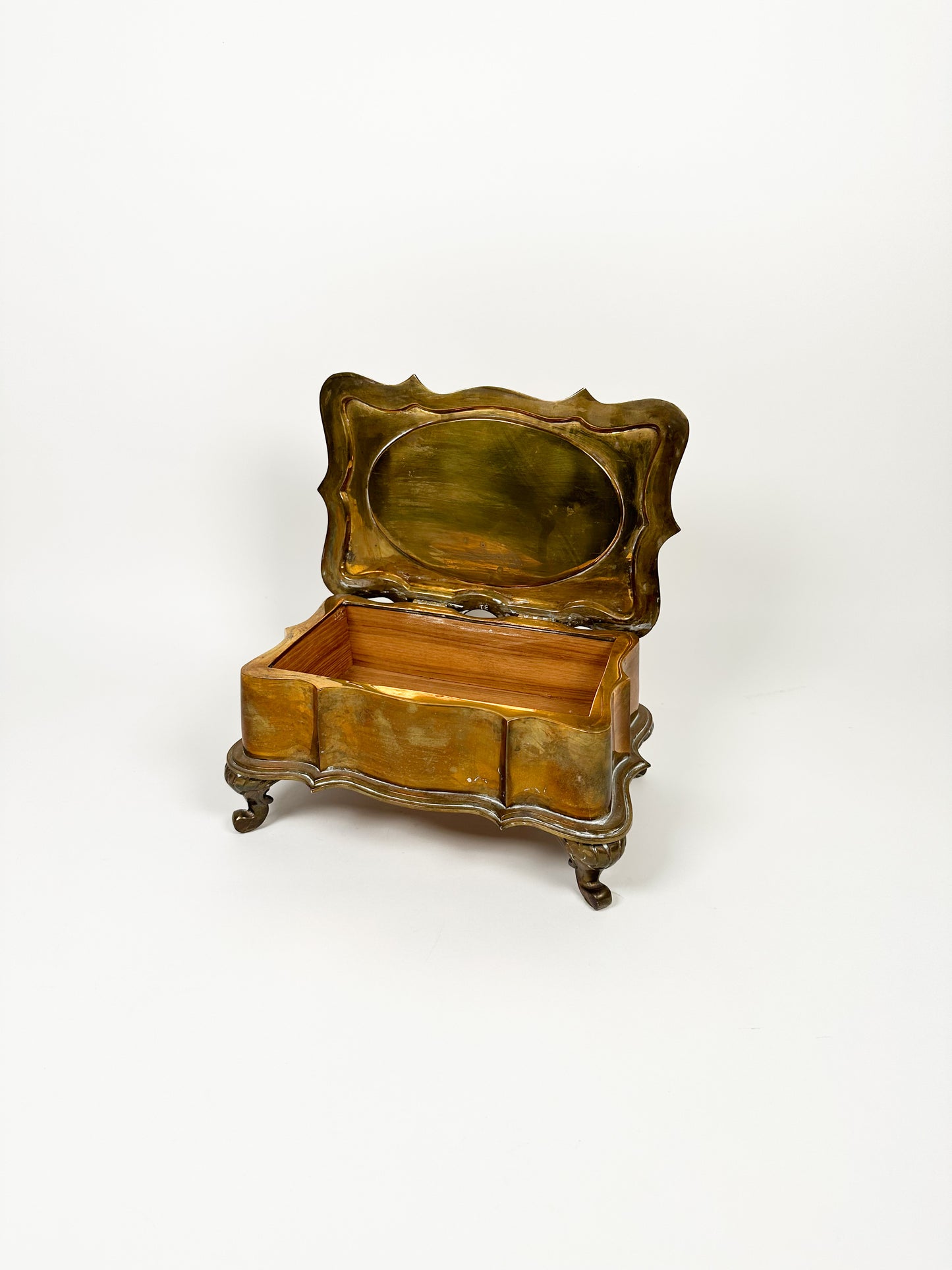 Brass Jewelry Box