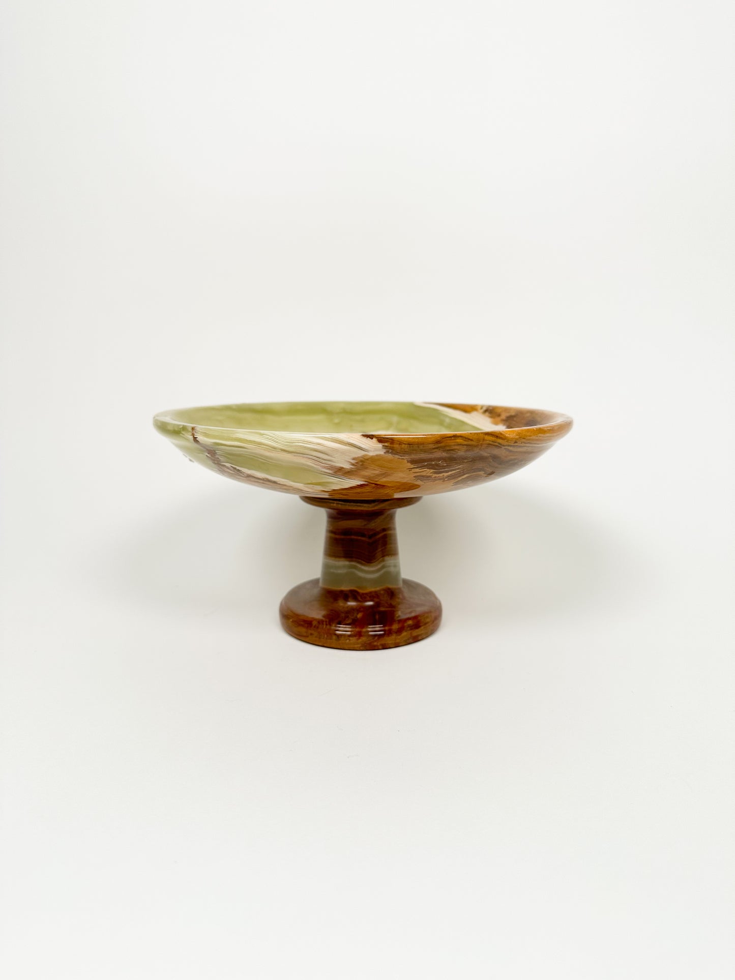 Onyx Pedestal & Fruit Set