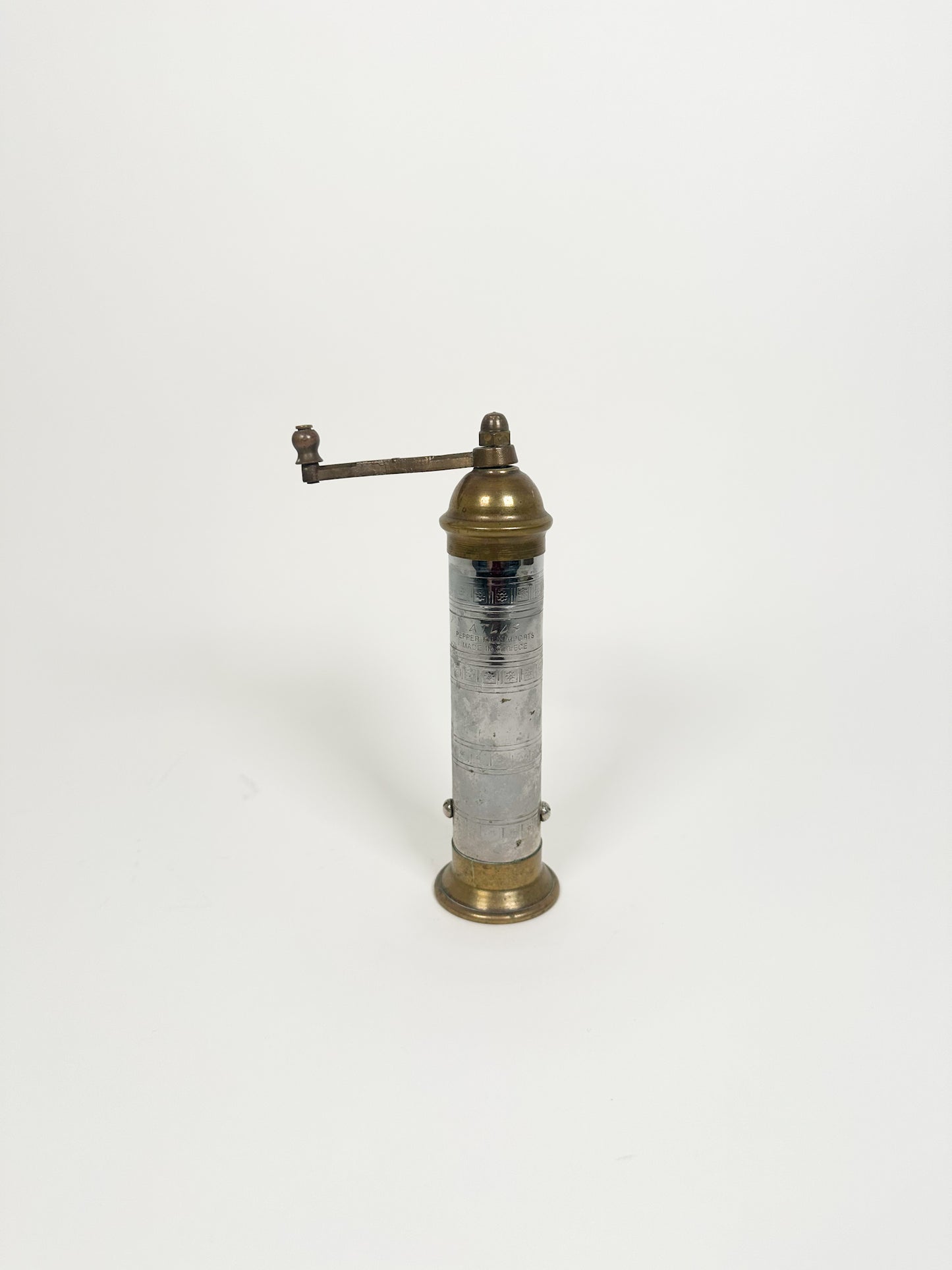 Vintage Petite Two Toned Pepper Mill