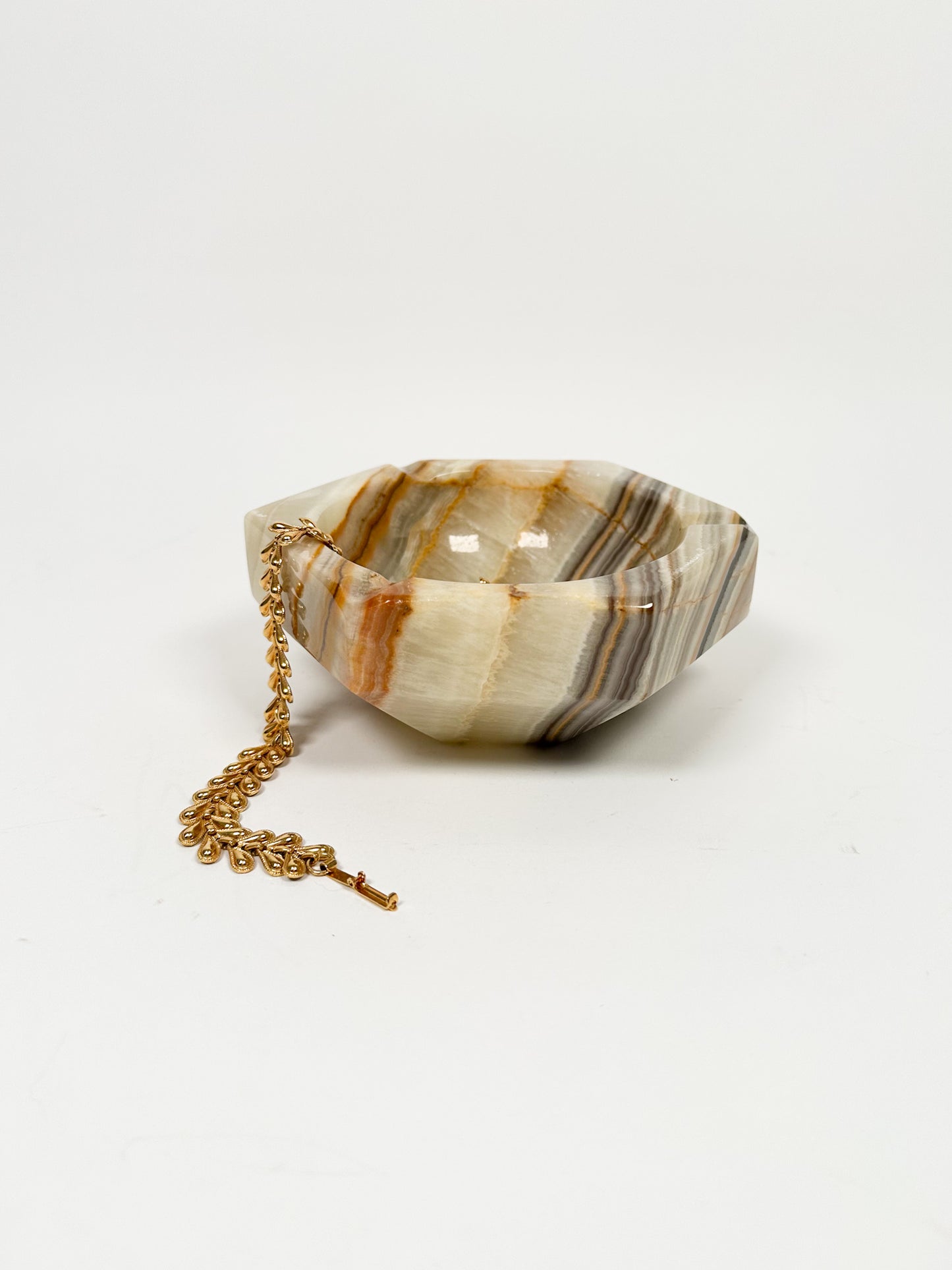 Striped Stone Tray