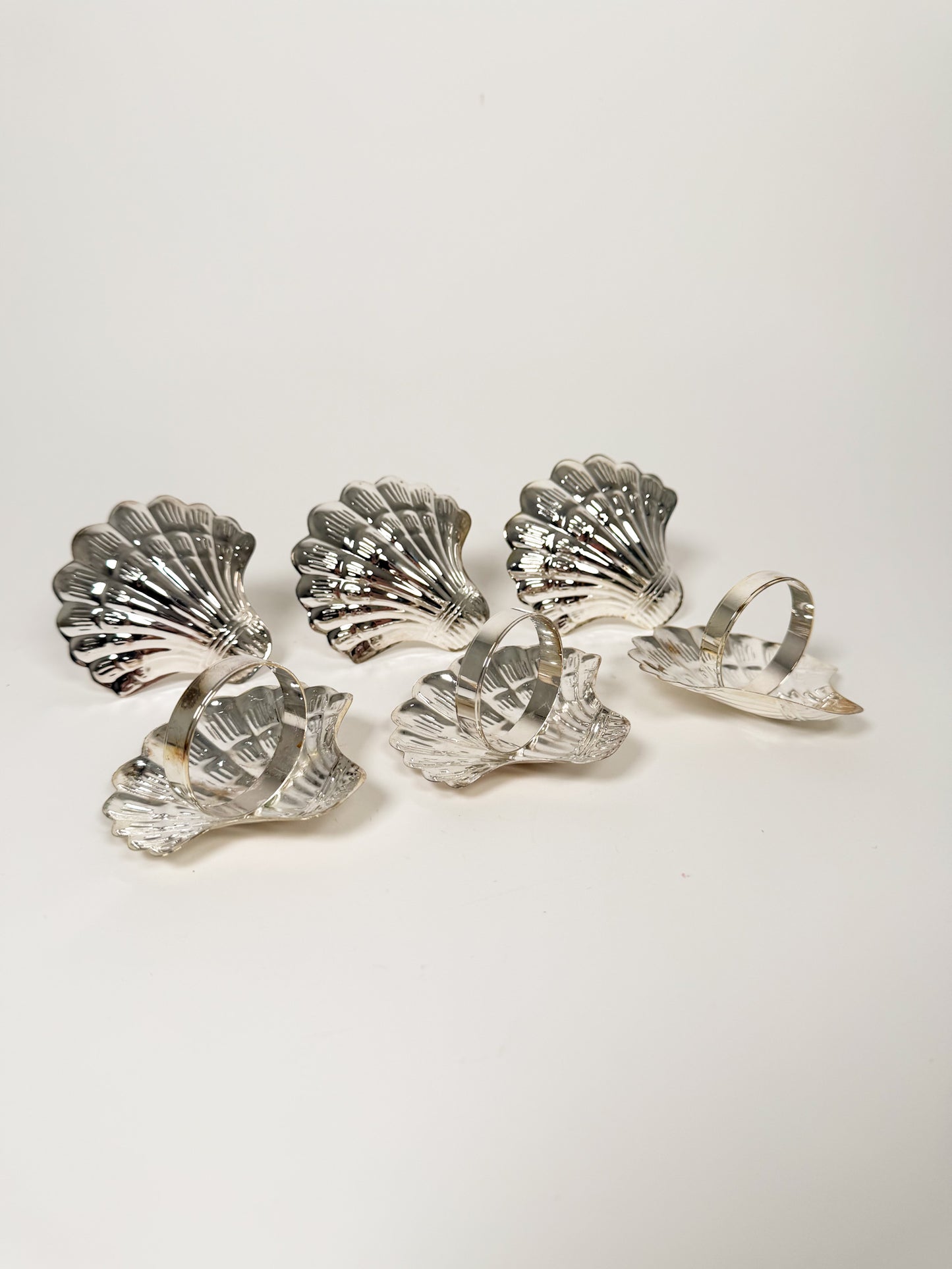 Vintage Shell Napkin Rings