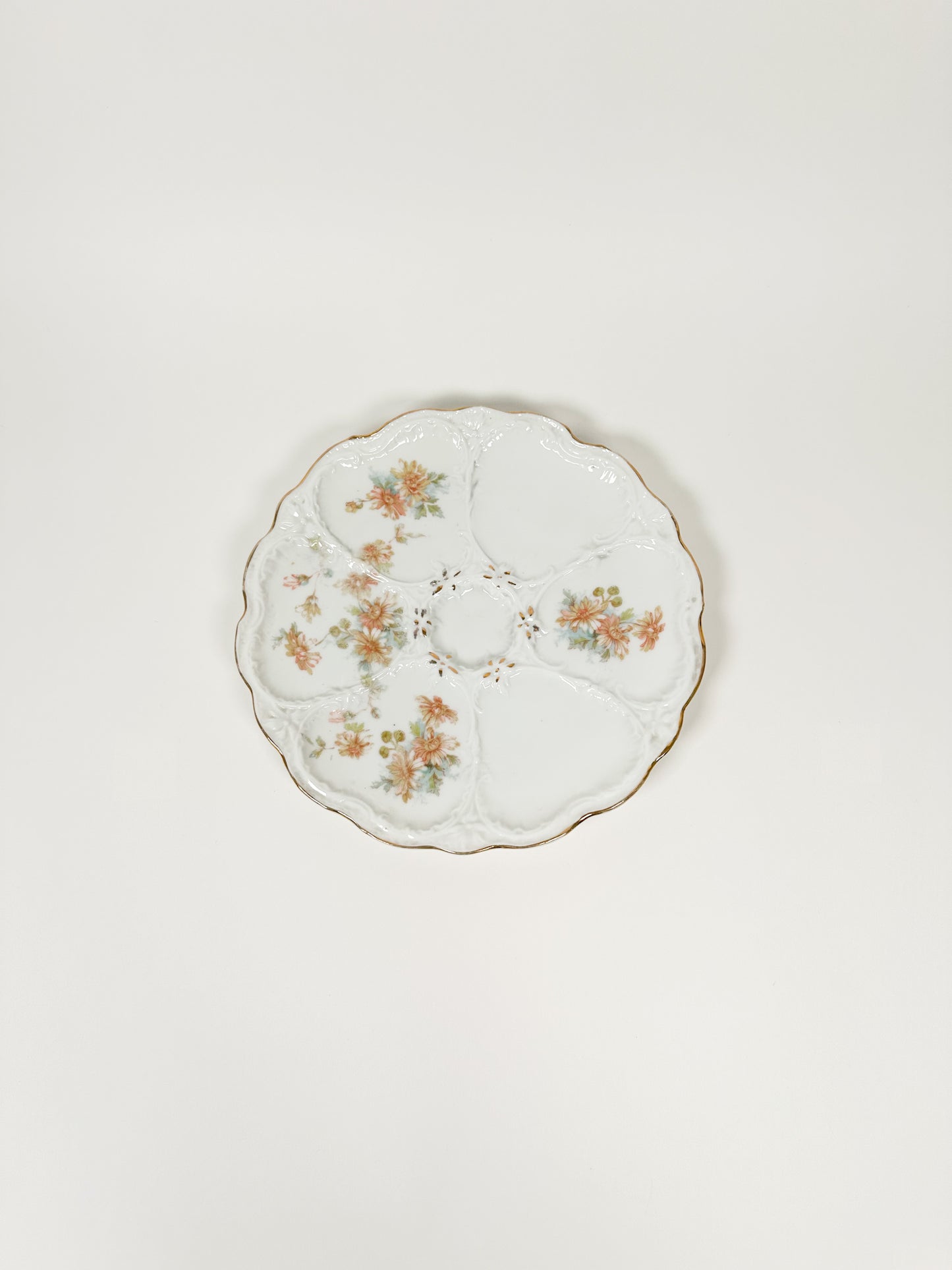 Vintage German Oyster Plate