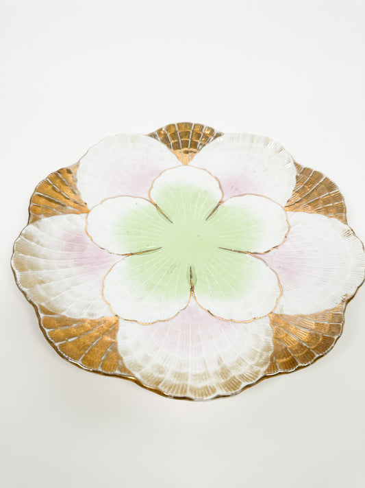 Antique Scallop Oyster Plate