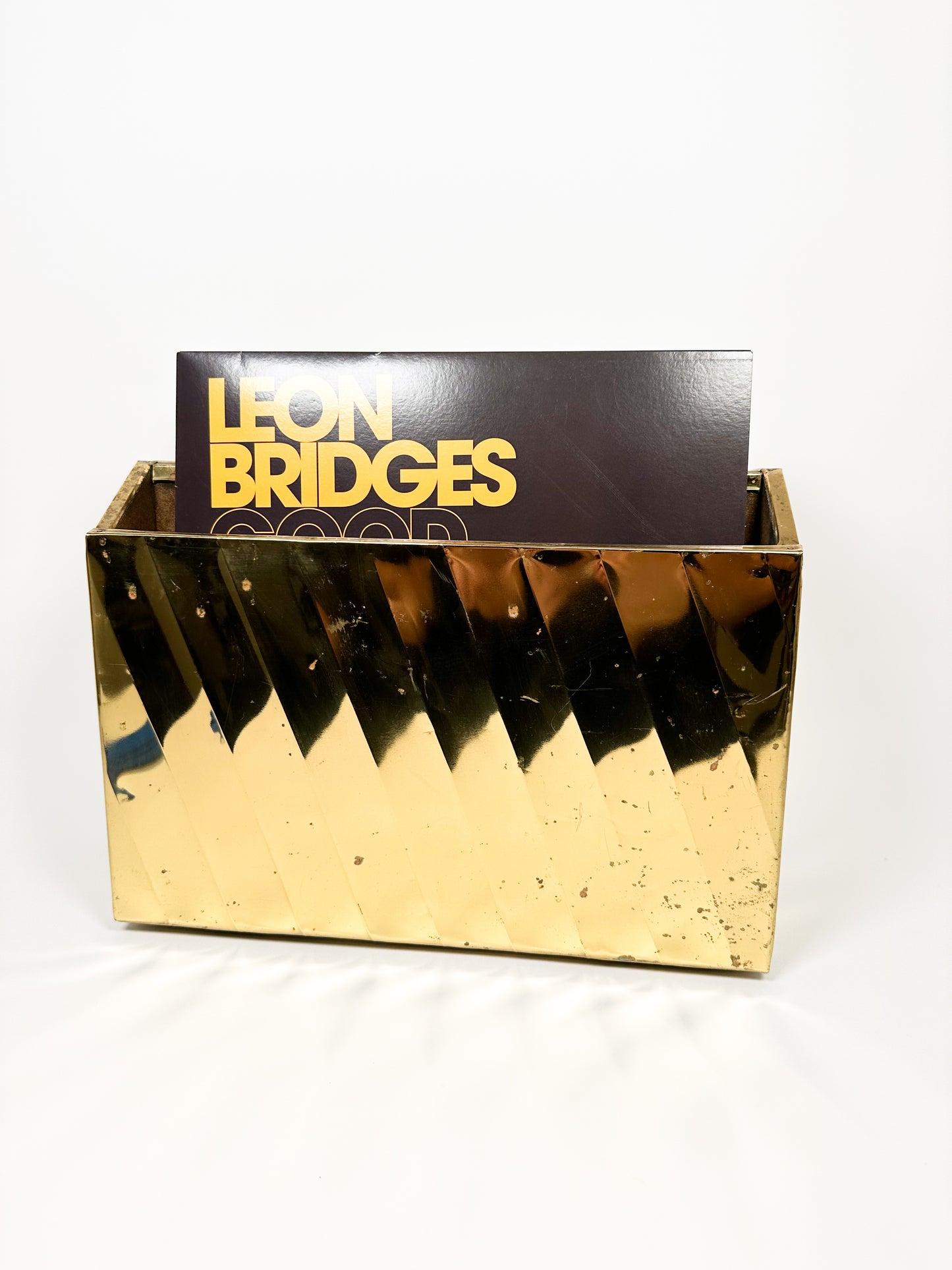 Gold Record & Magazine Holder