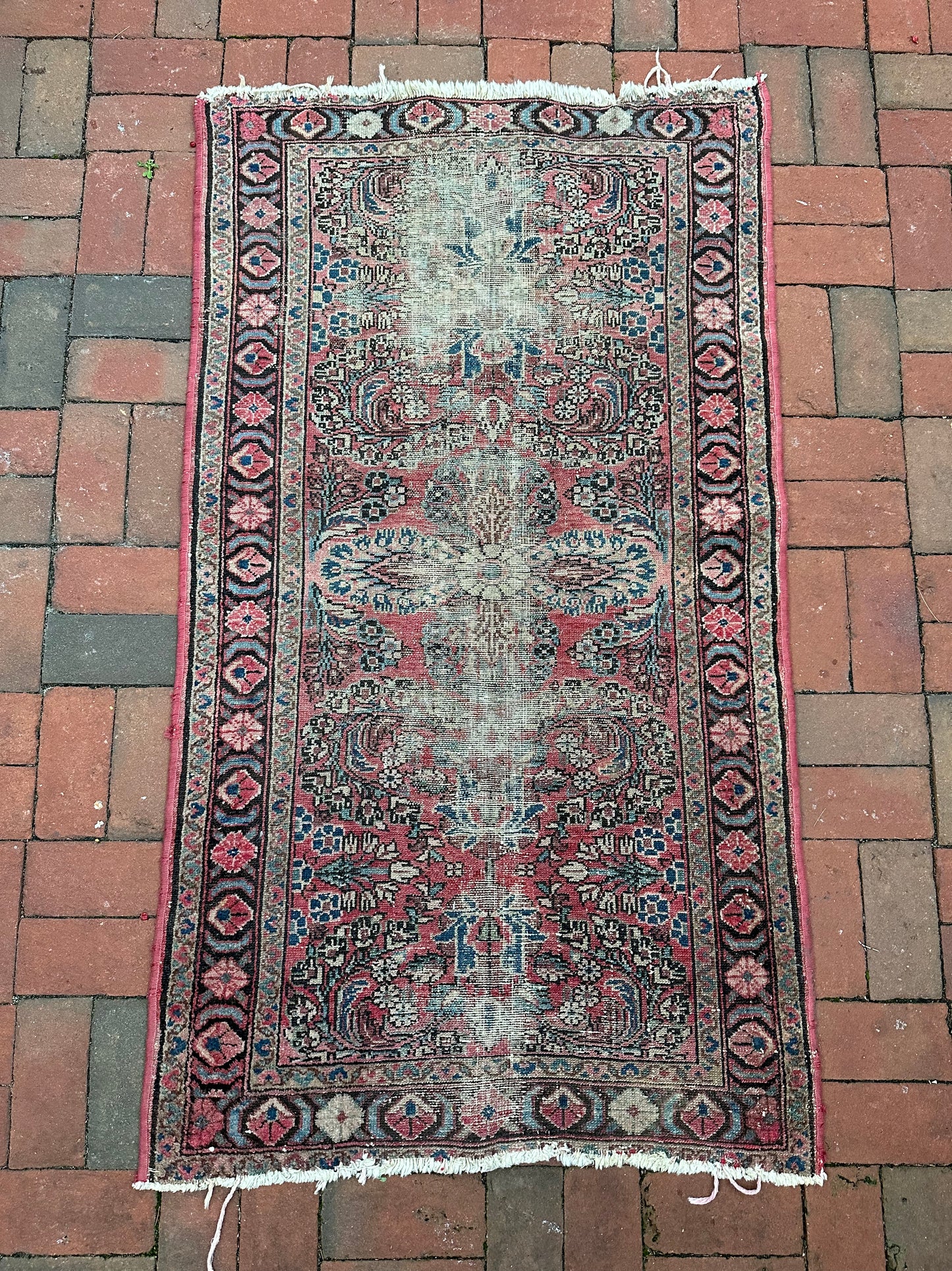 Vintage Hand Knotted Rug