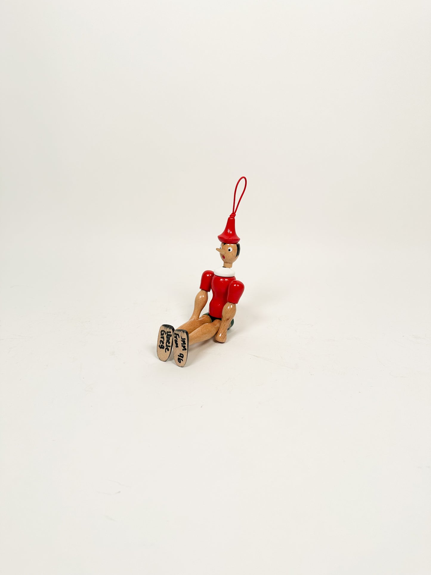 Vintage Handmade Wood Ornament