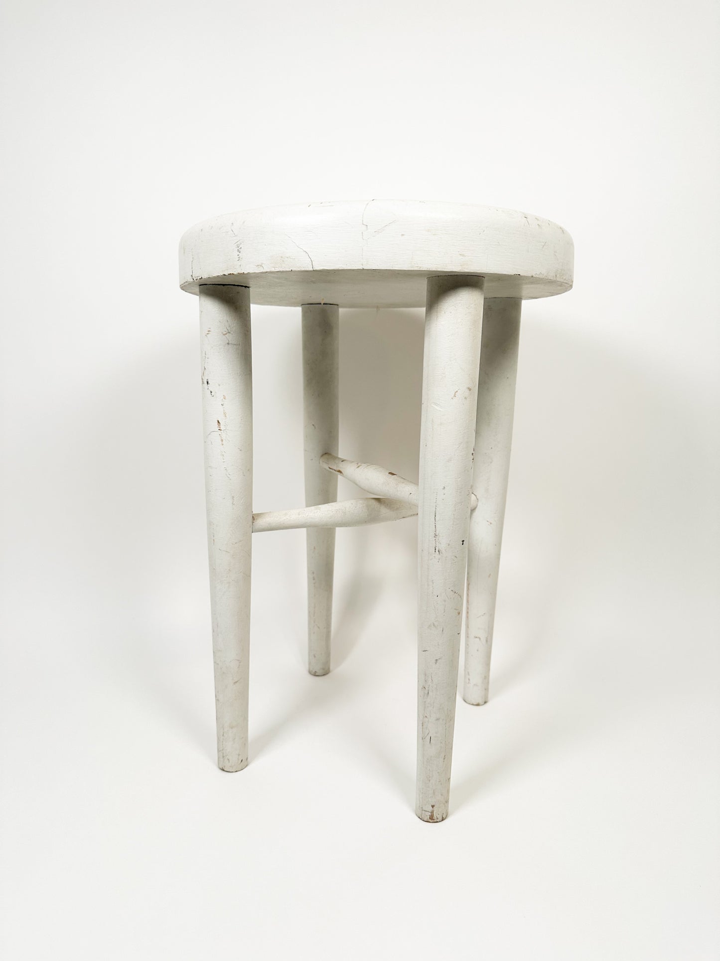 Vintage Handmade Wood Stool