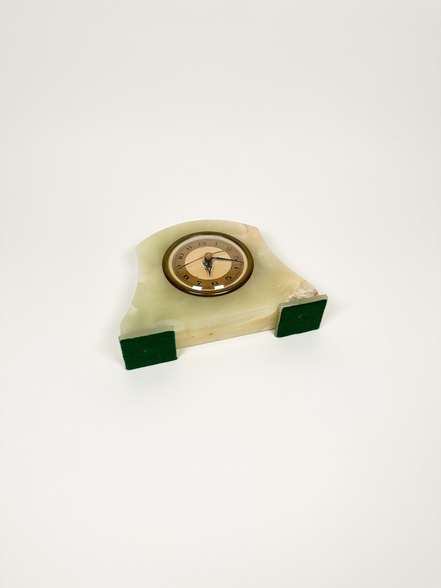 Vintage Art Deco Onyx Clock