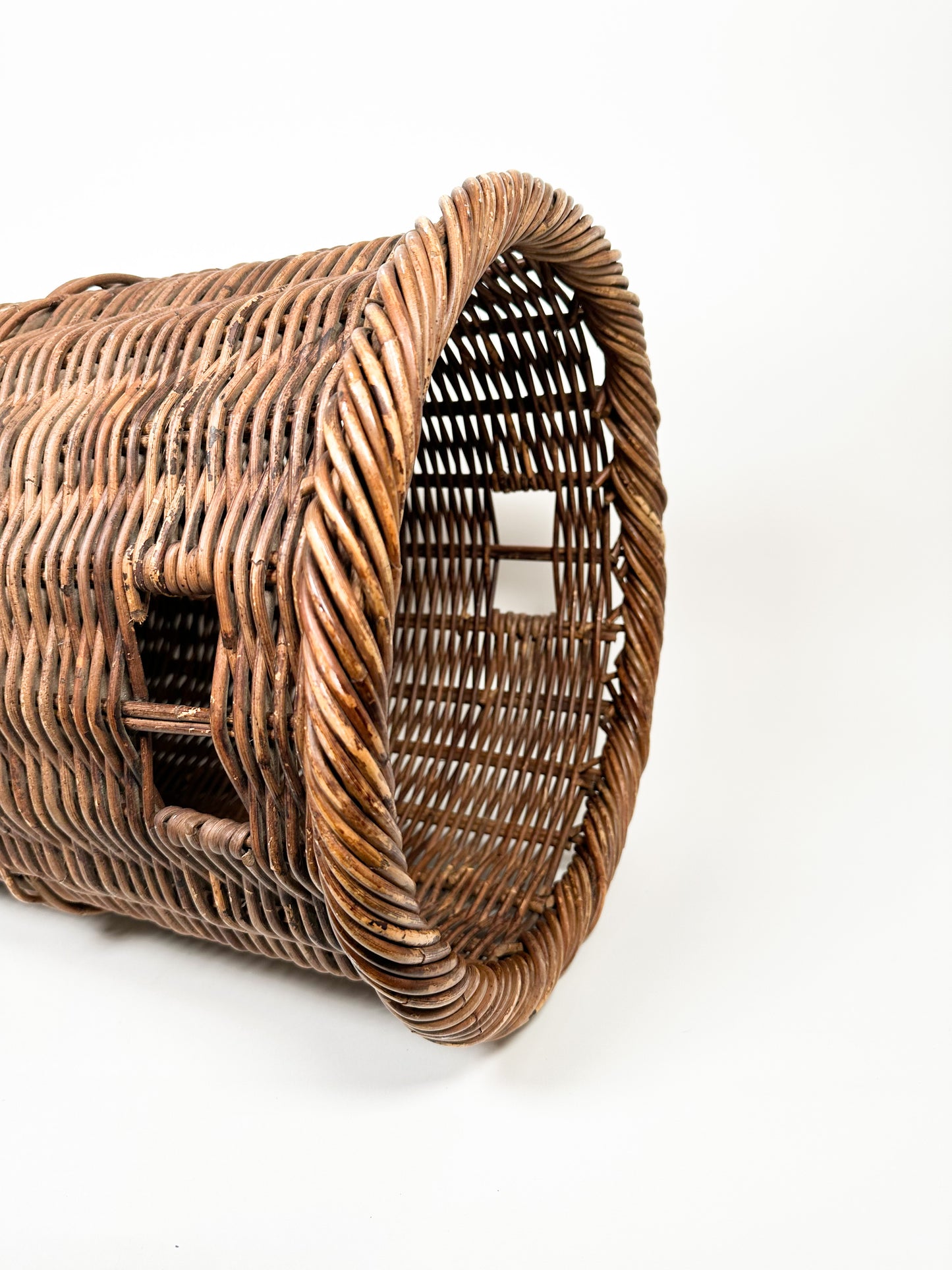 Tall Wicker Basket
