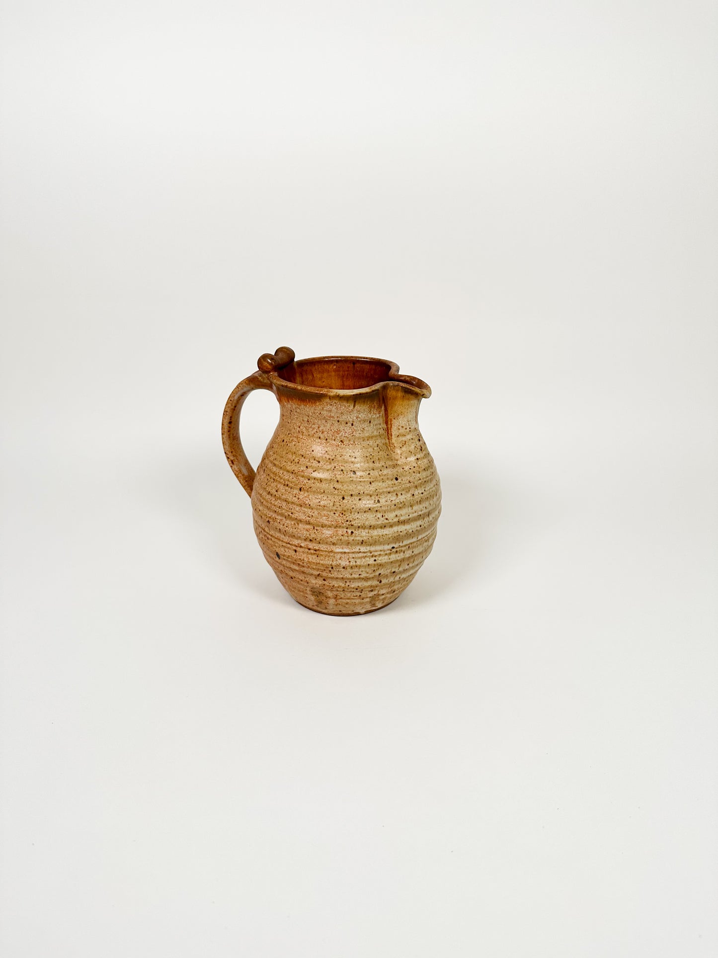 Handmade Ceramic Speckle Pitcher