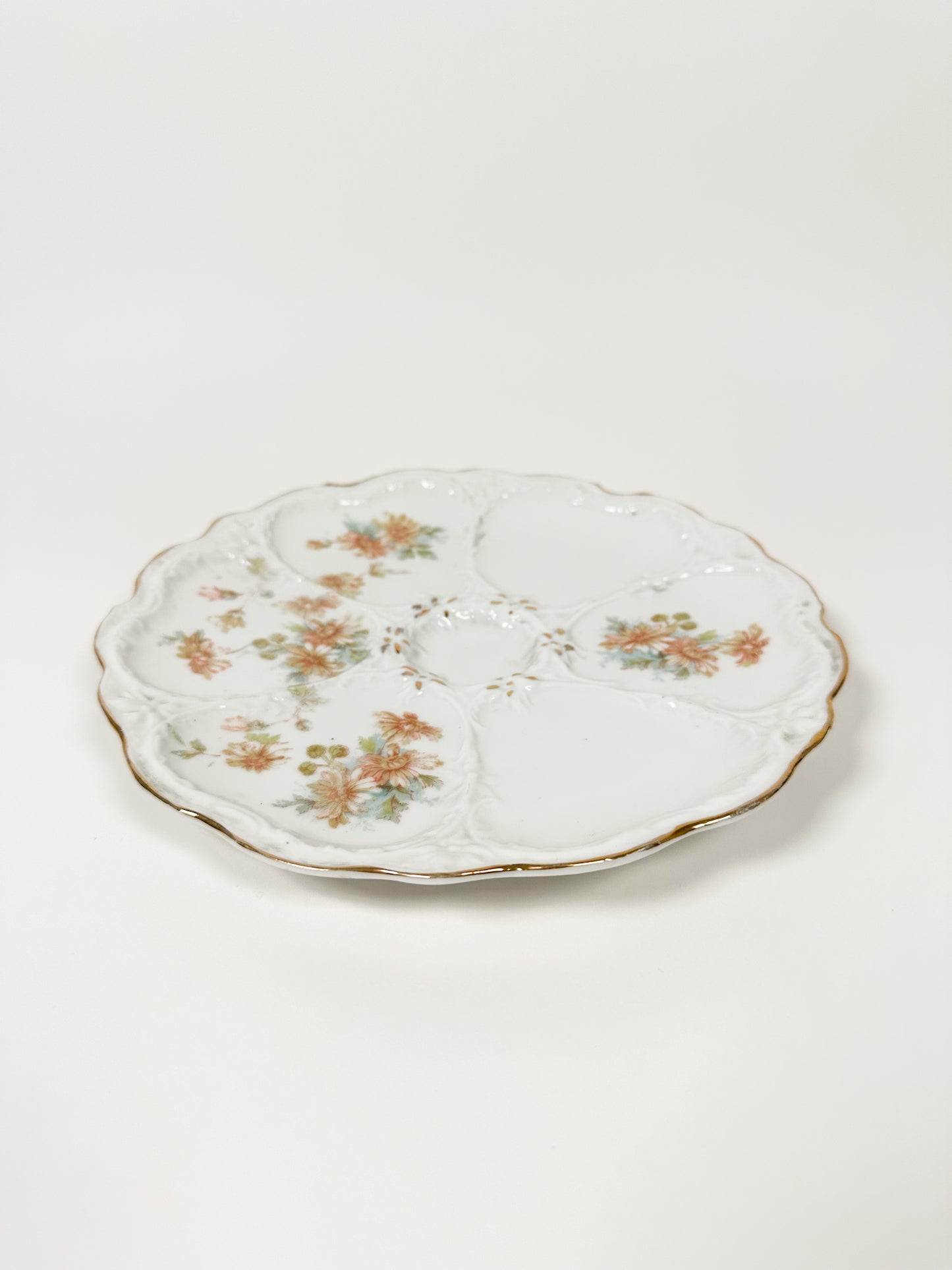 Vintage German Oyster Plate
