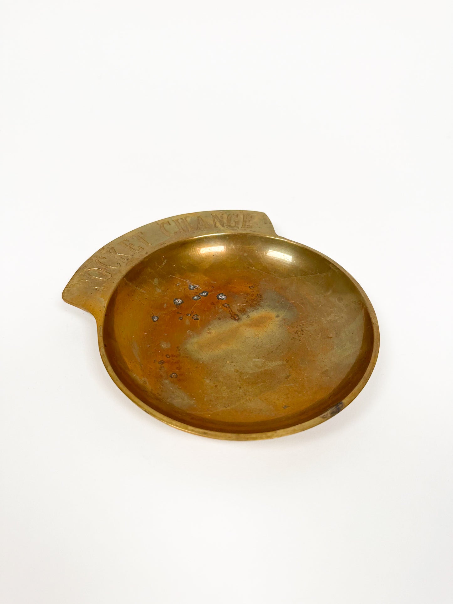 Brass Pocket Change Dish