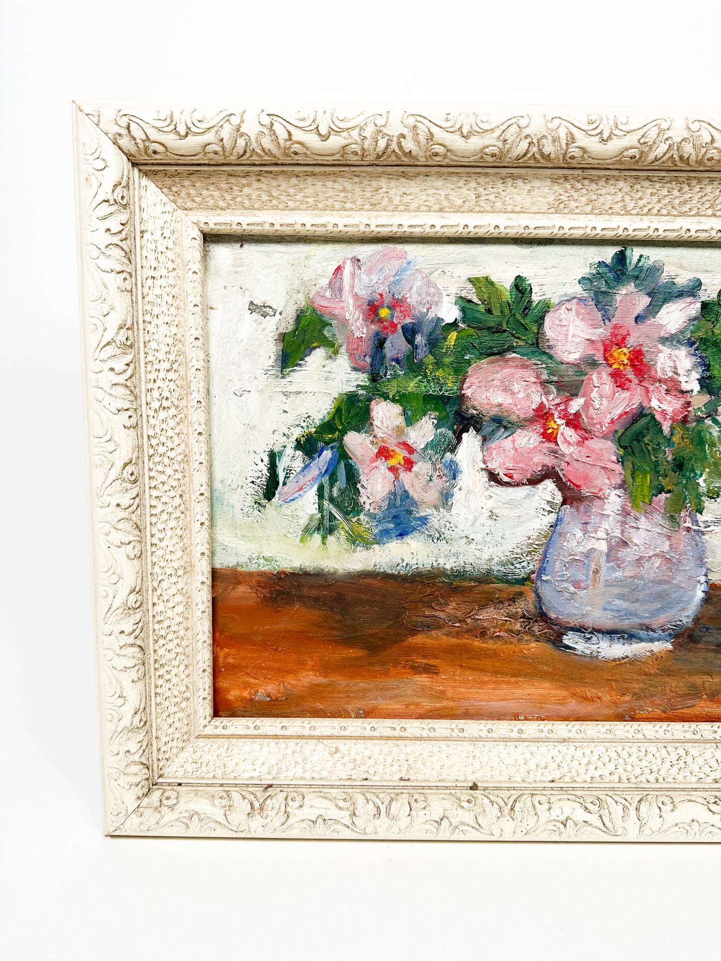 Original Flower Oil Painting - 1975