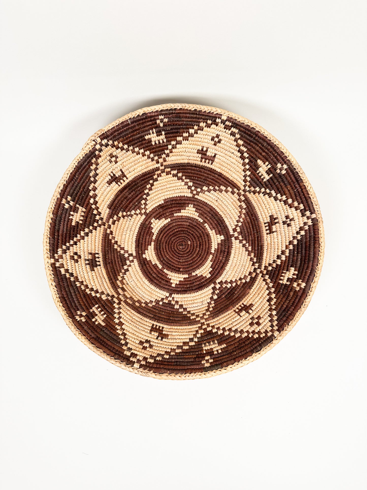 Hand Woven Brown Basket