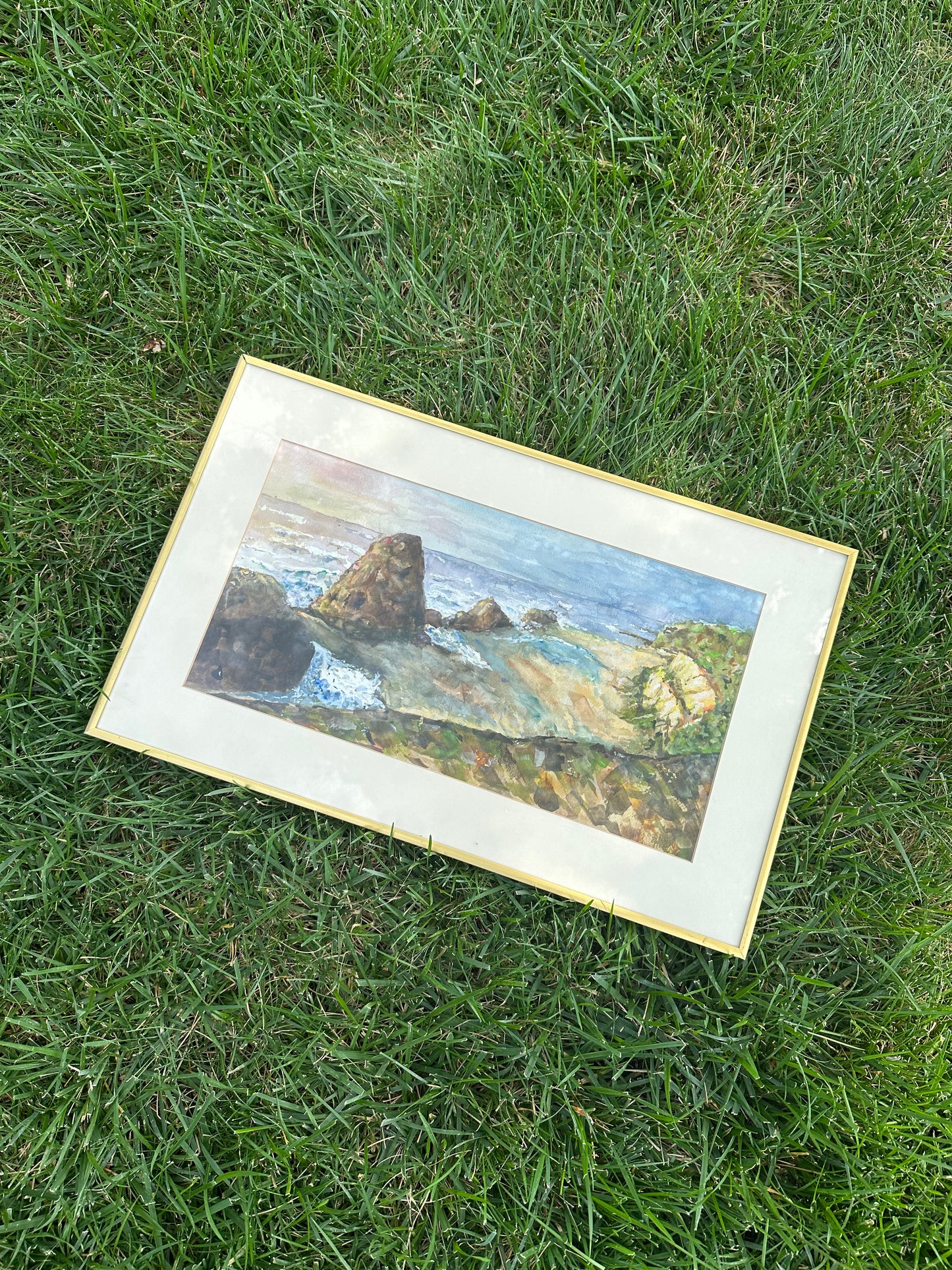 Original Watercolor Landscape Painting