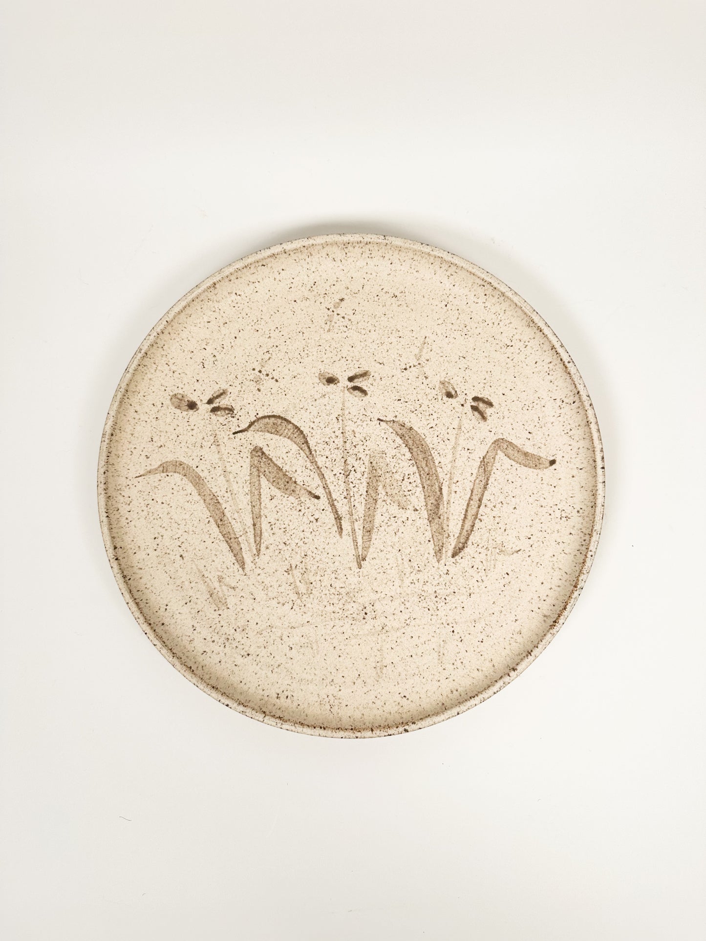 Handmade Speckled Platter