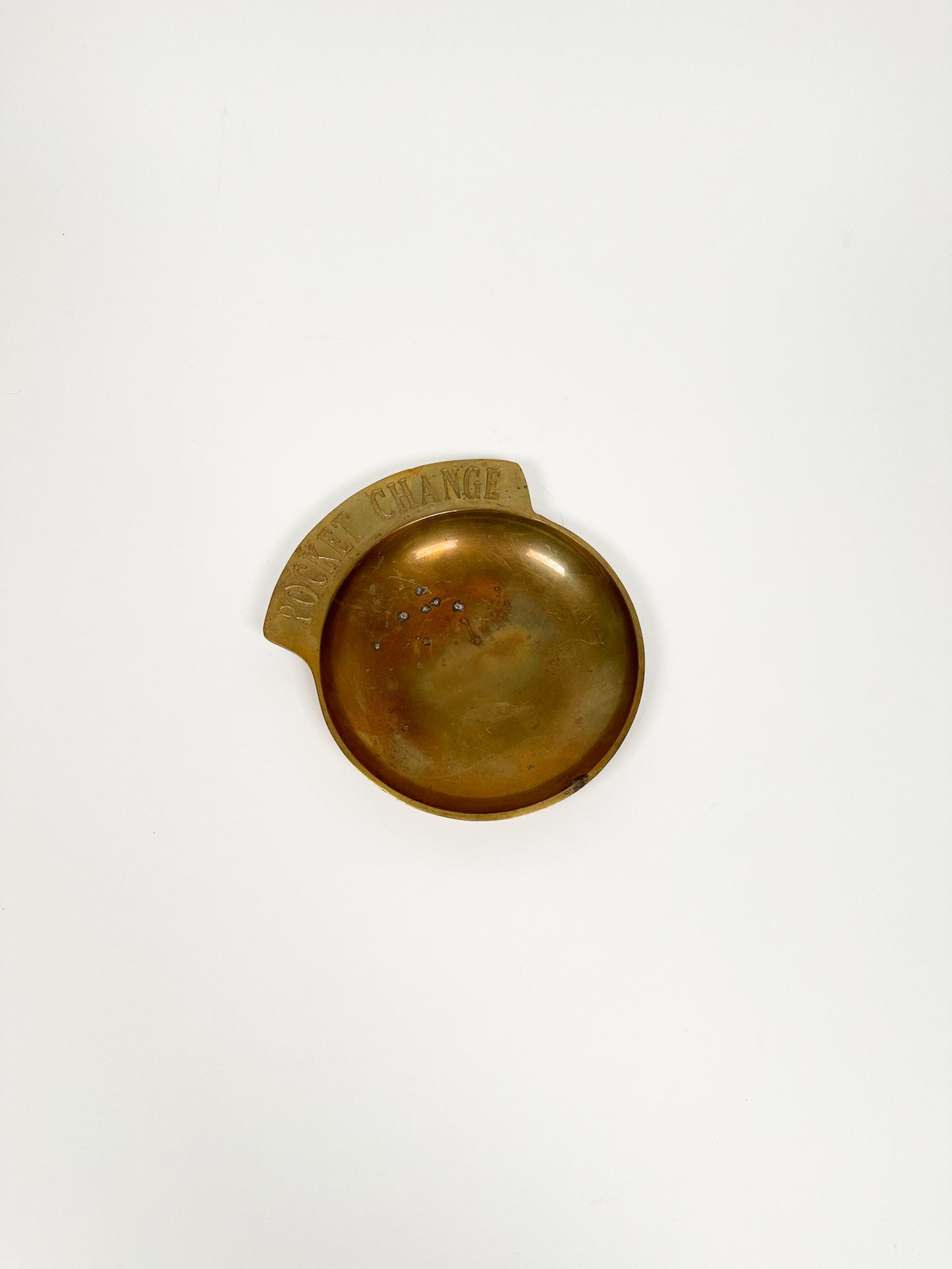 Brass Pocket Change Dish