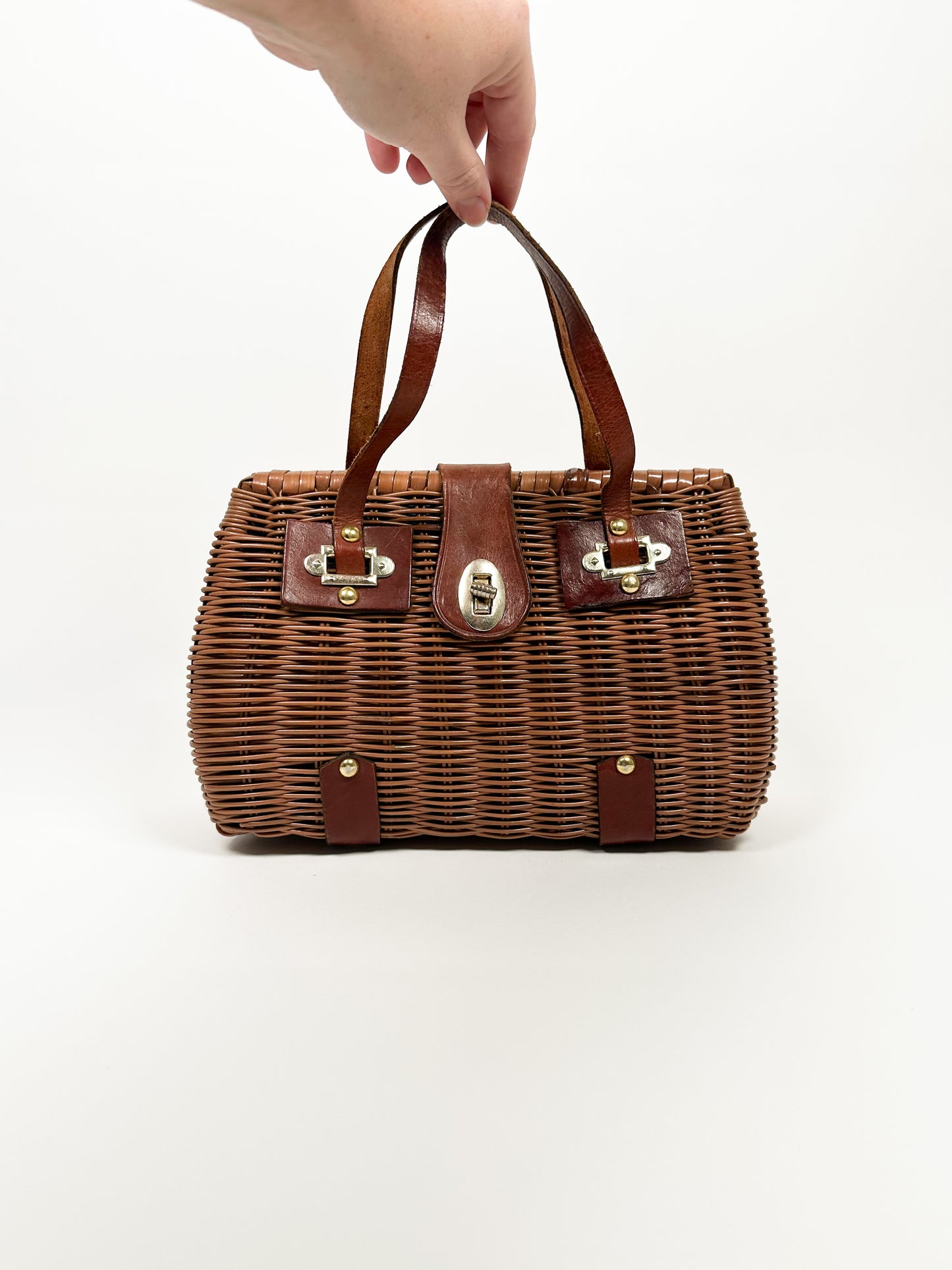 Vintage Wicker Handbag