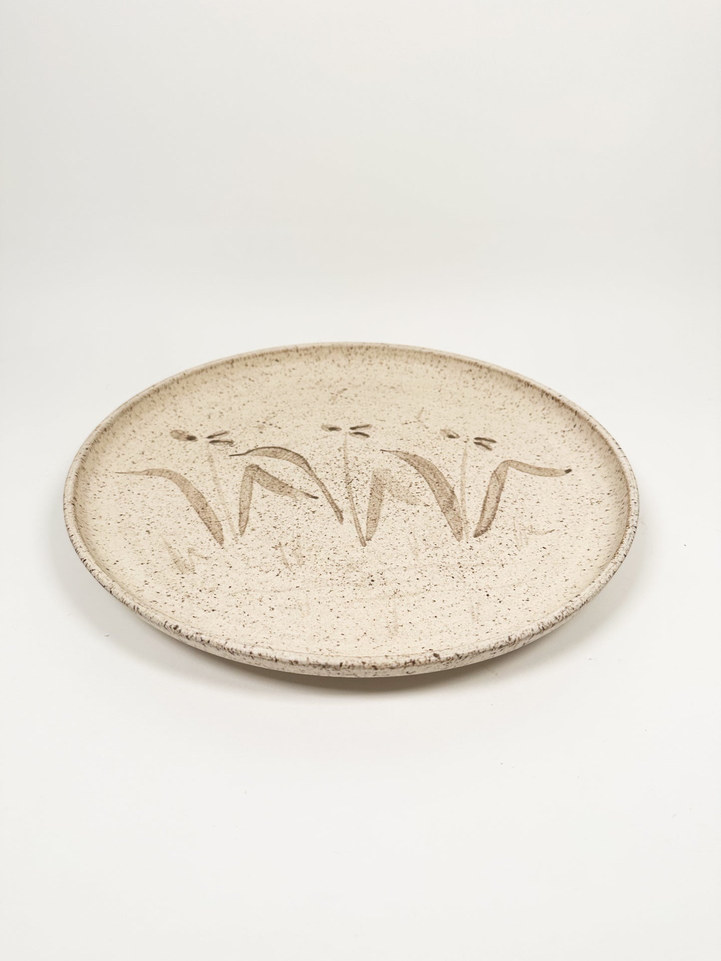 Handmade Speckled Platter