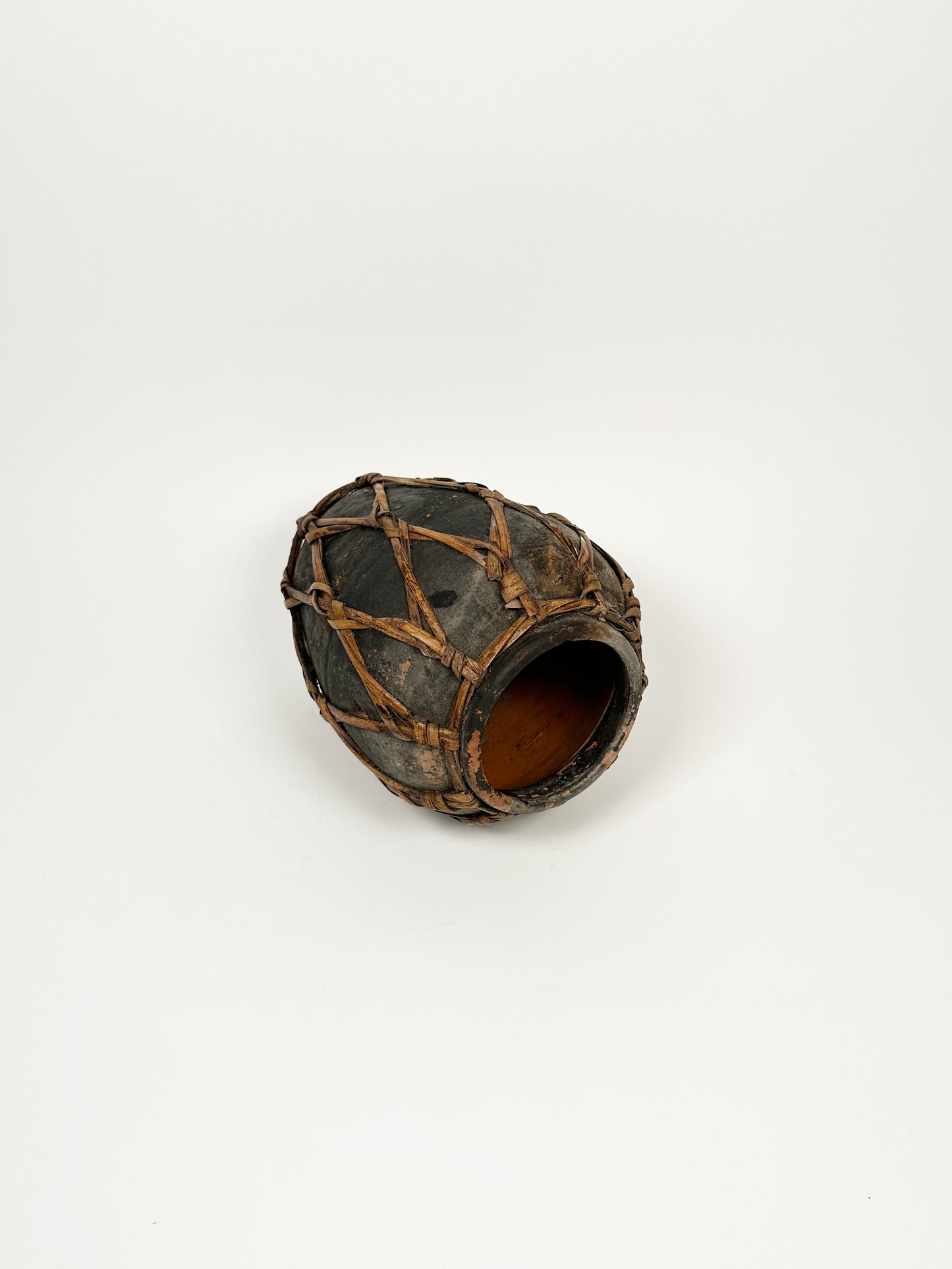 Weather & Worn Black Vessel